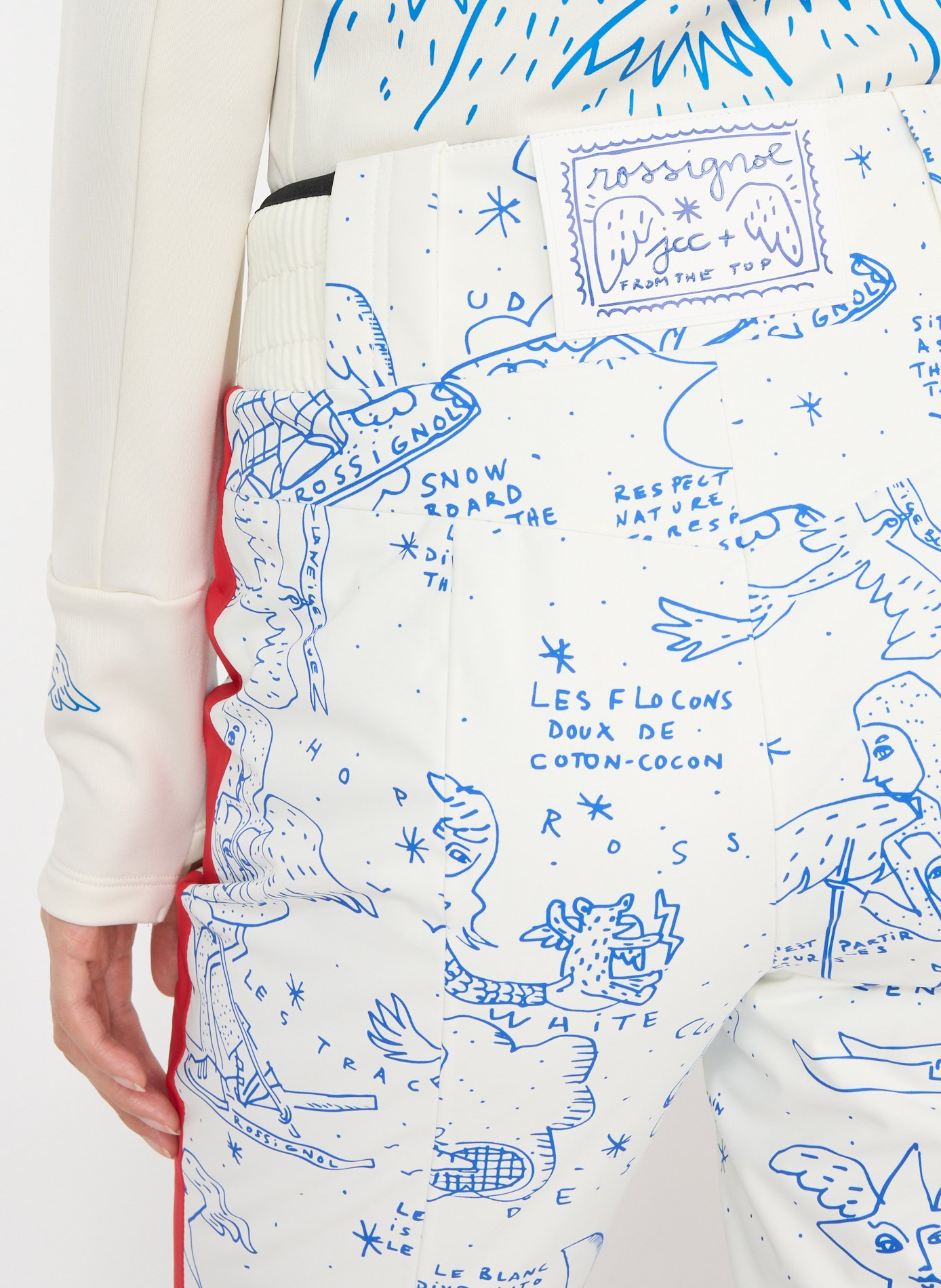 Ski pants with print ROSSIGNOL Multicolour