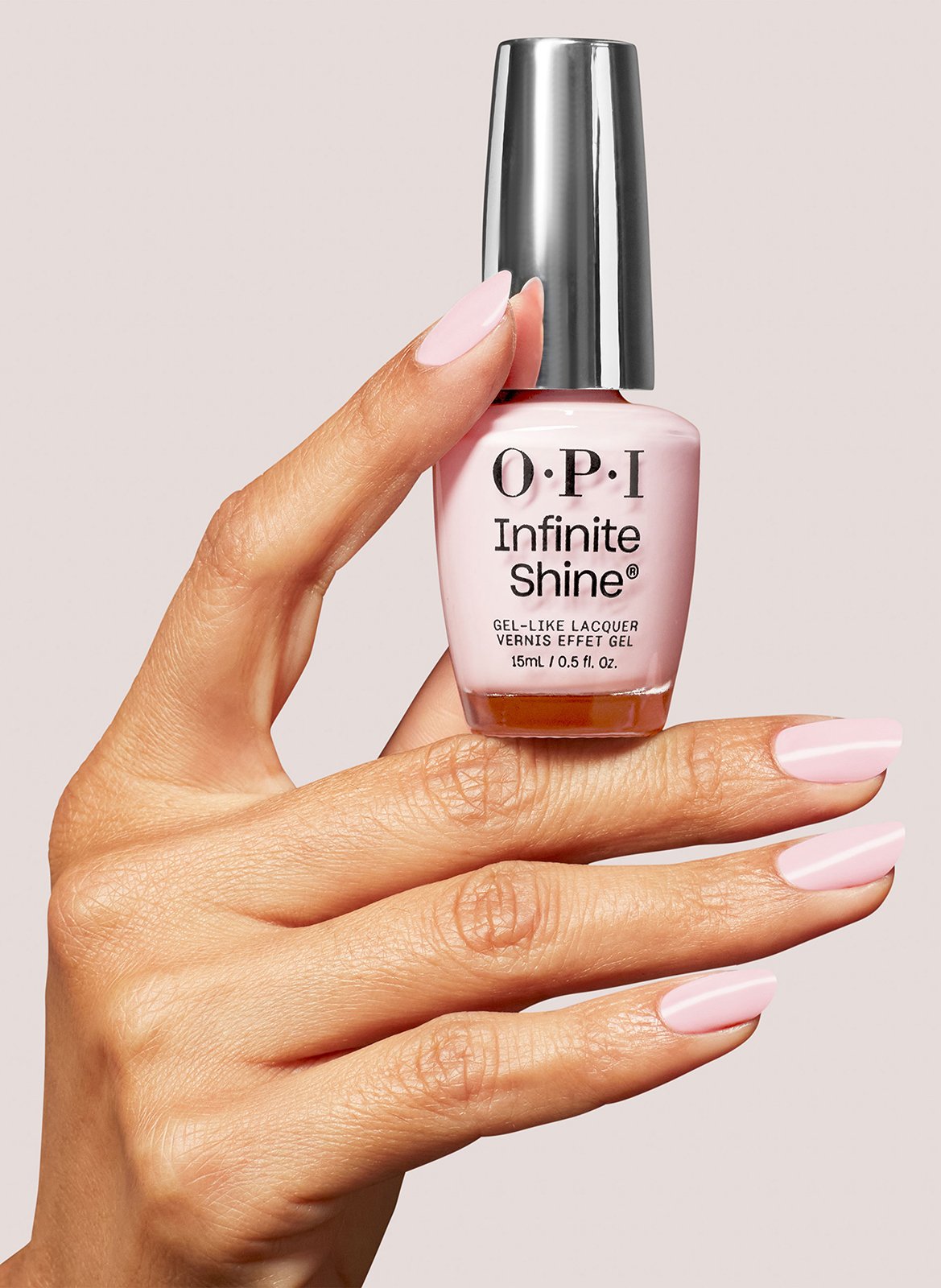 Lavender Bath OPI Rose clair