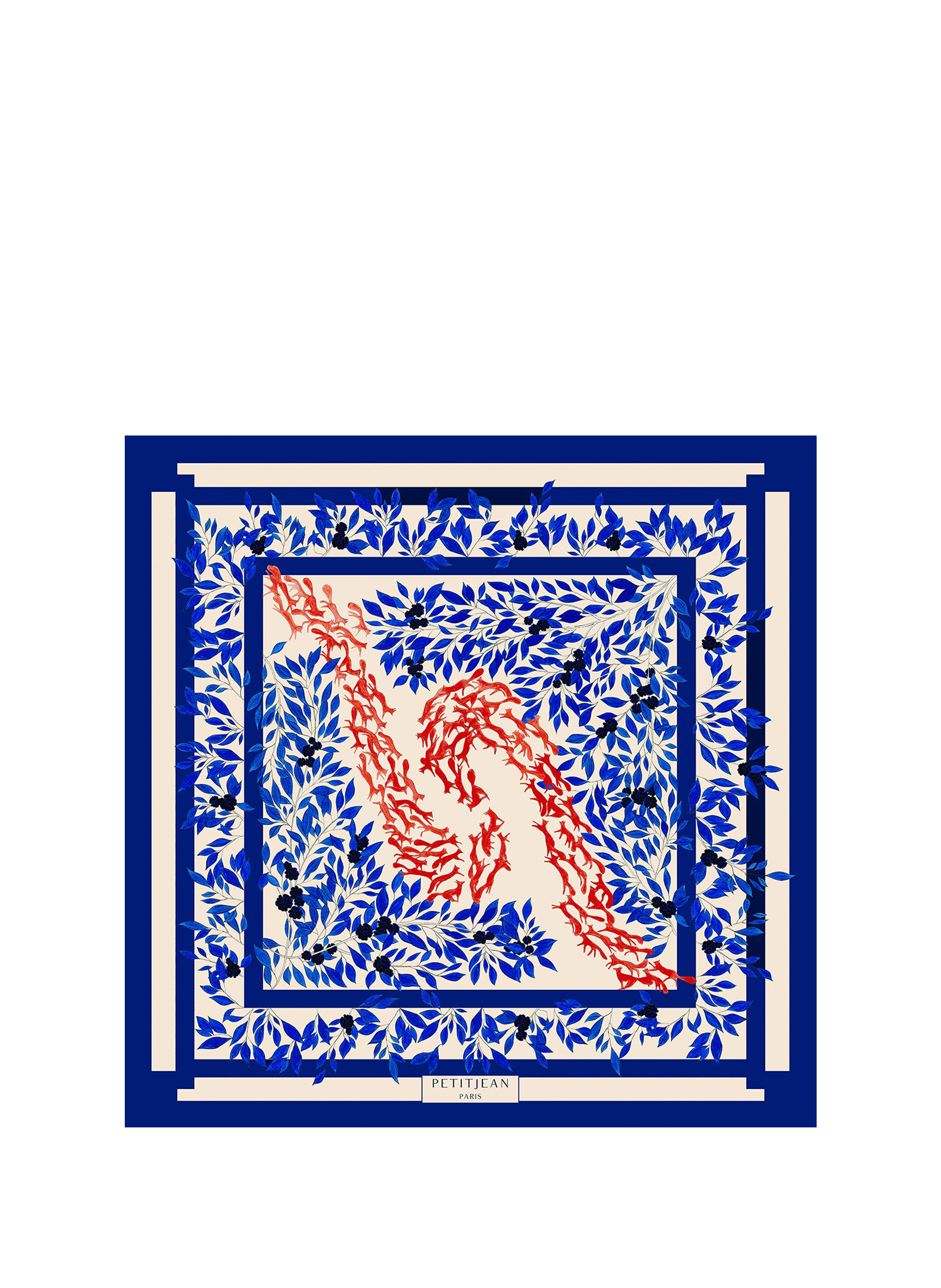 PETITJEAN PARIS Silk scarf Multicolour