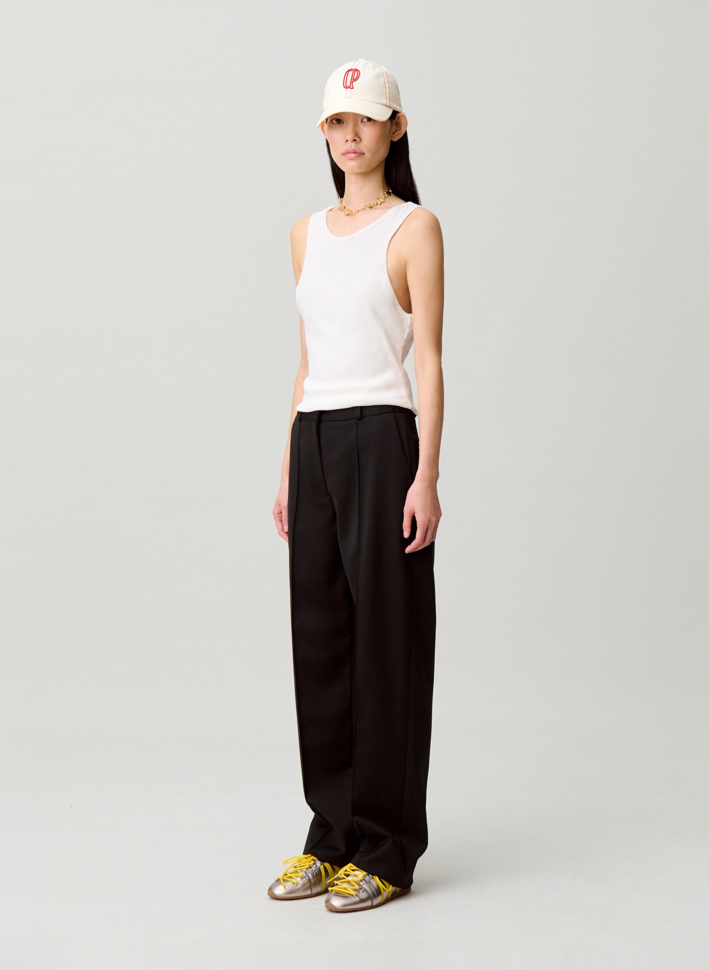 Pantalon droit CLAUDIE PIERLOT Noir