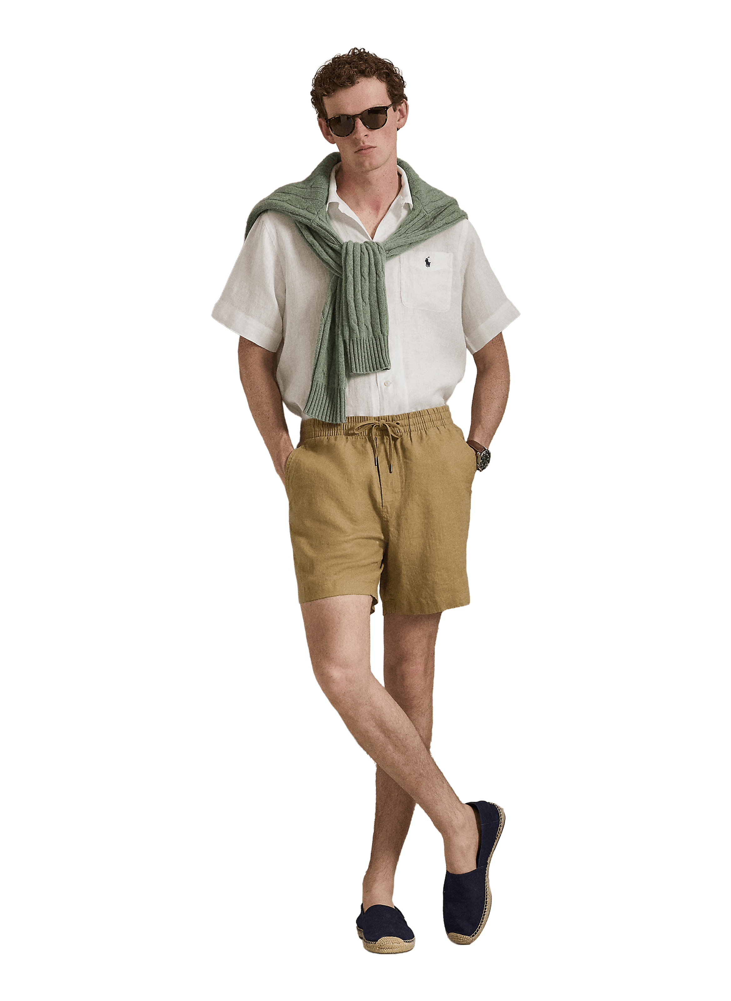 Leinenhemd POLO RALPH LAUREN Weiss