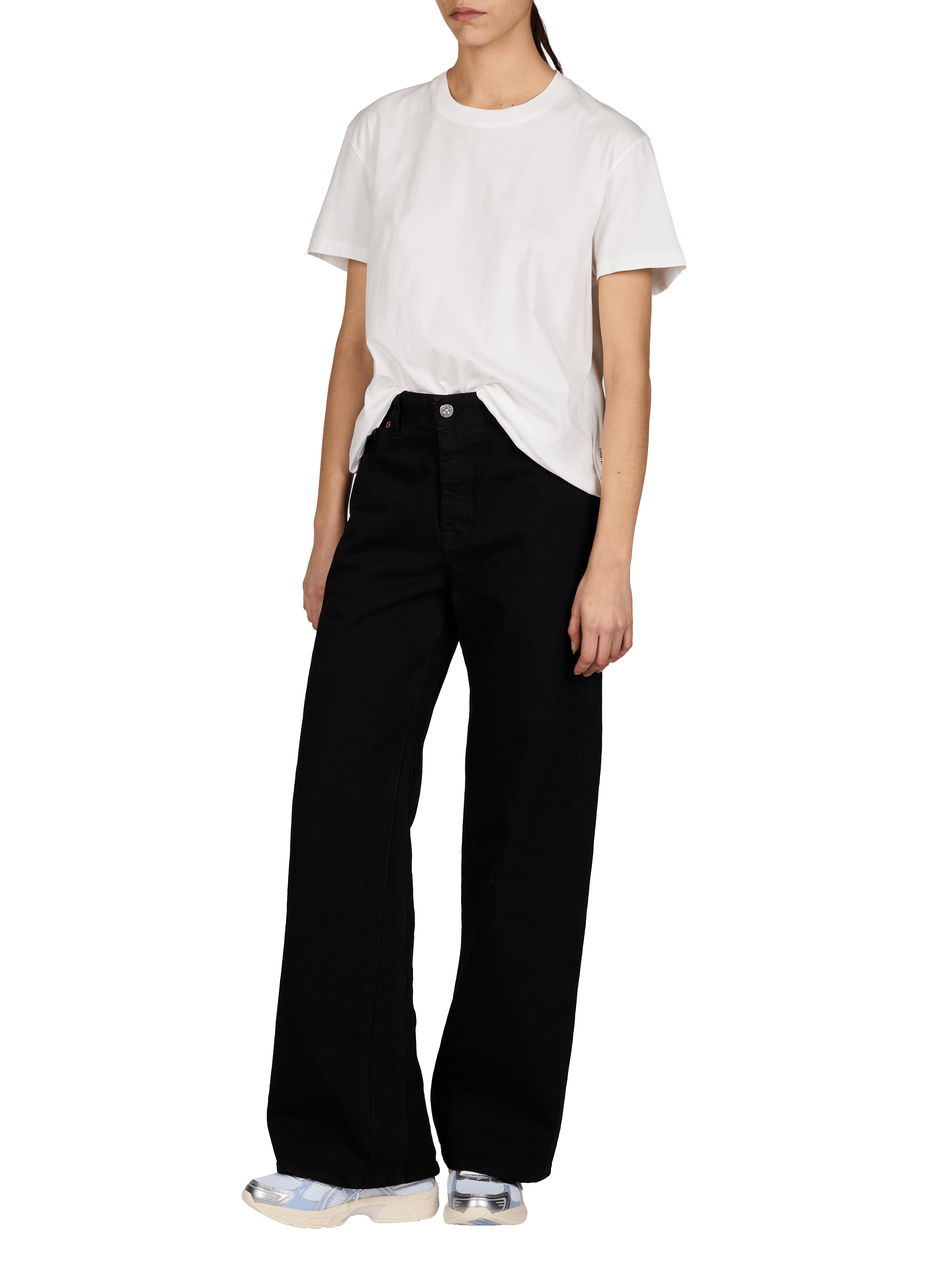 T-shirt ample à col rond en coton OUR LEGACY Blanc