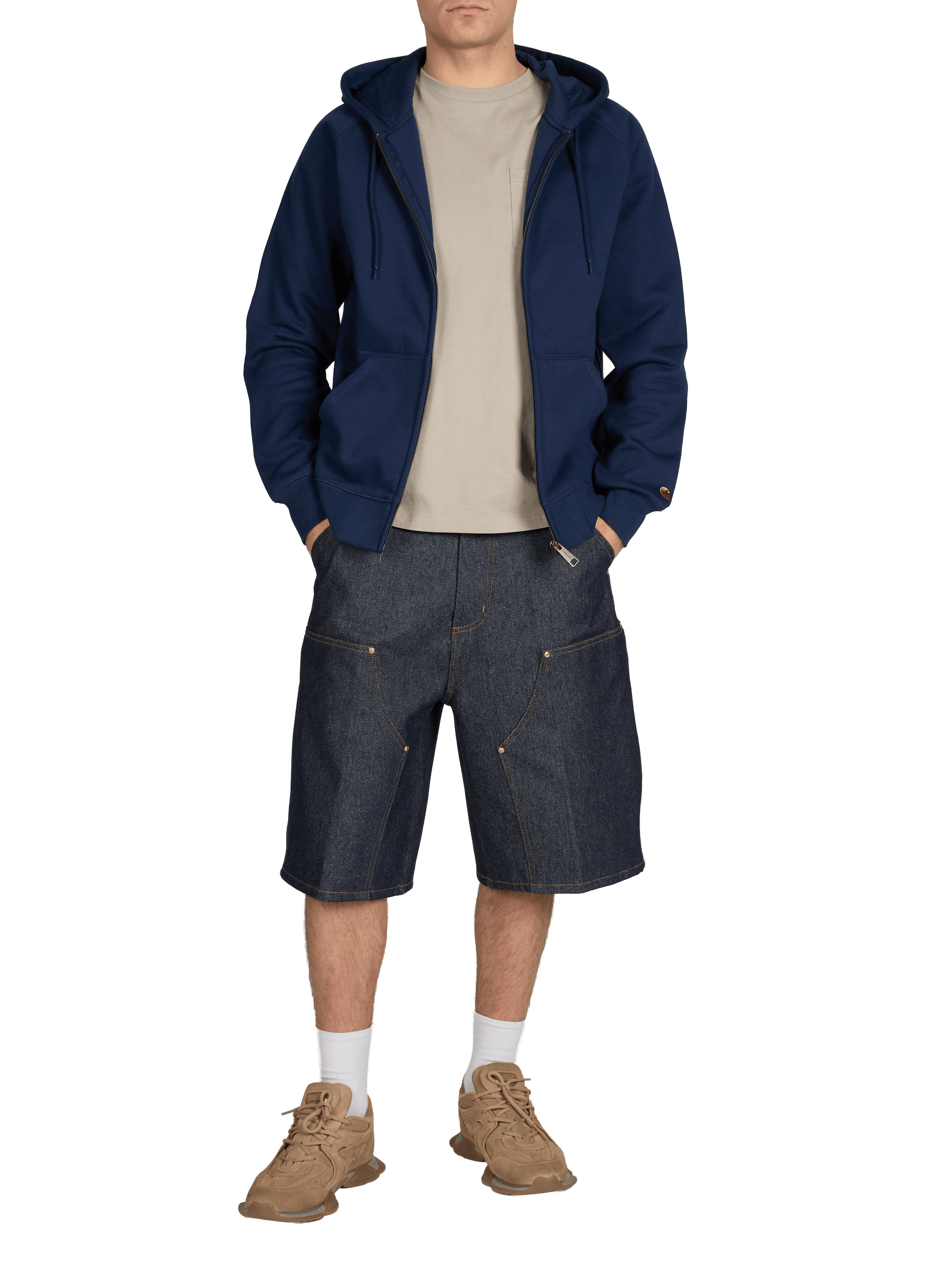 Zip-up hoodie CARHARTT WIP Blue