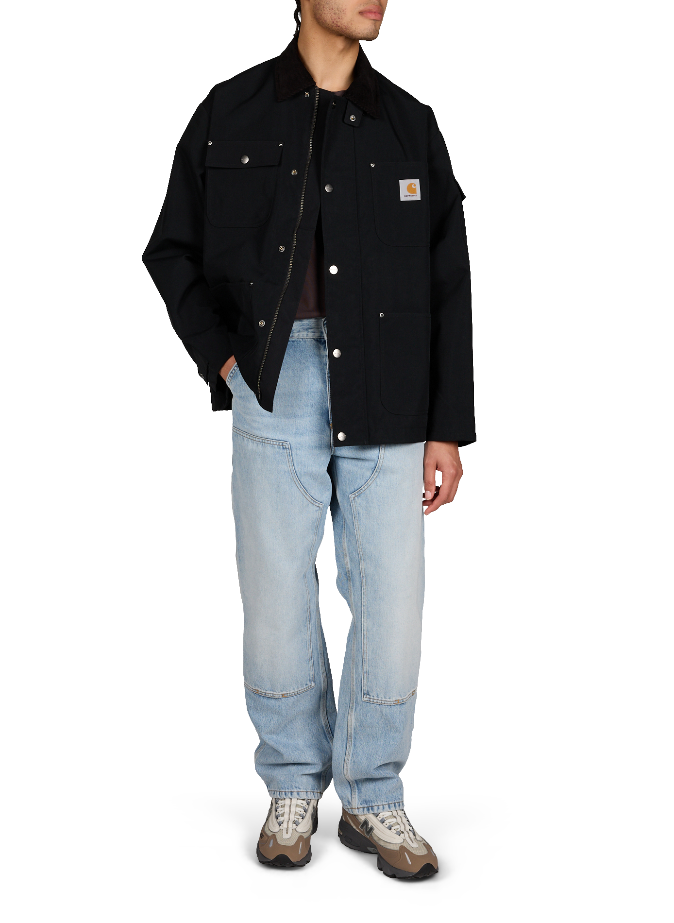 Veste droite Clapton CARHARTT WIP Noir