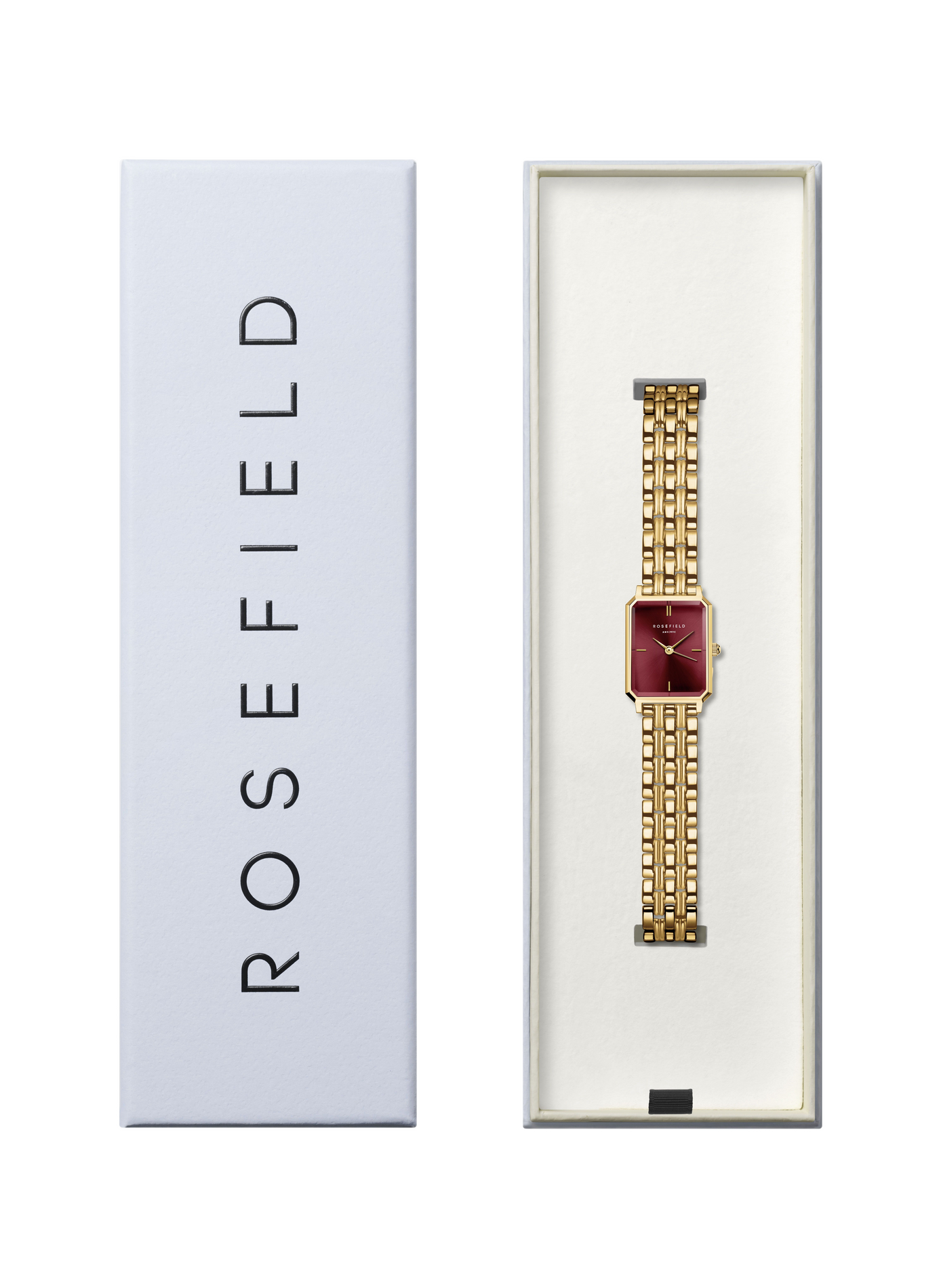 Montre analogique Octagon Xs en acier inoxydable ROSEFIELD Prune