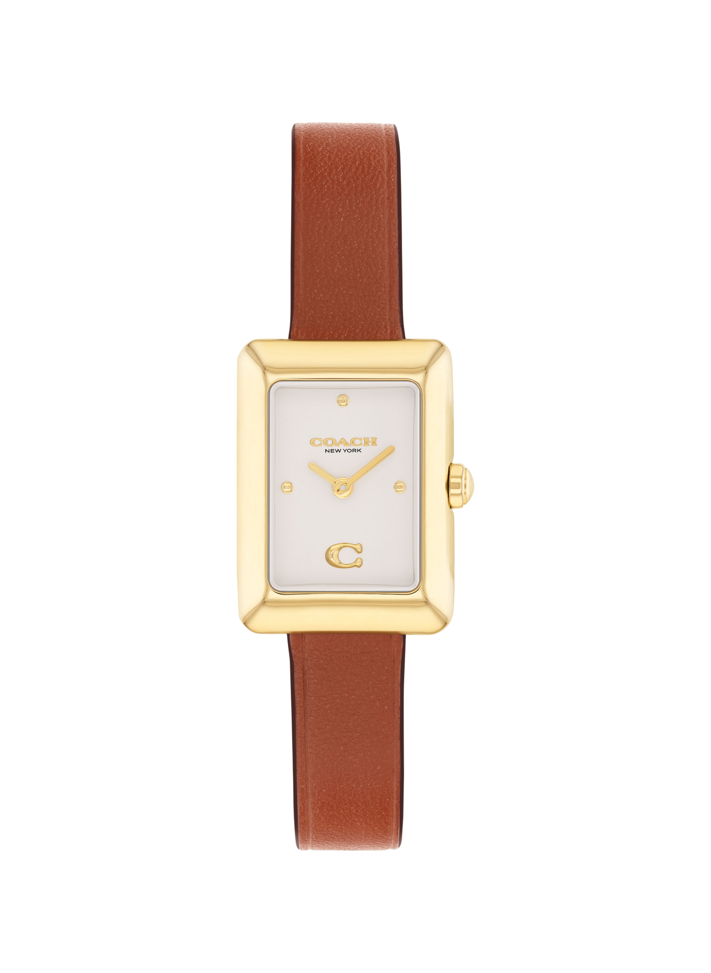 Montre quartz Mara en cuir COACH MONTRES Marron