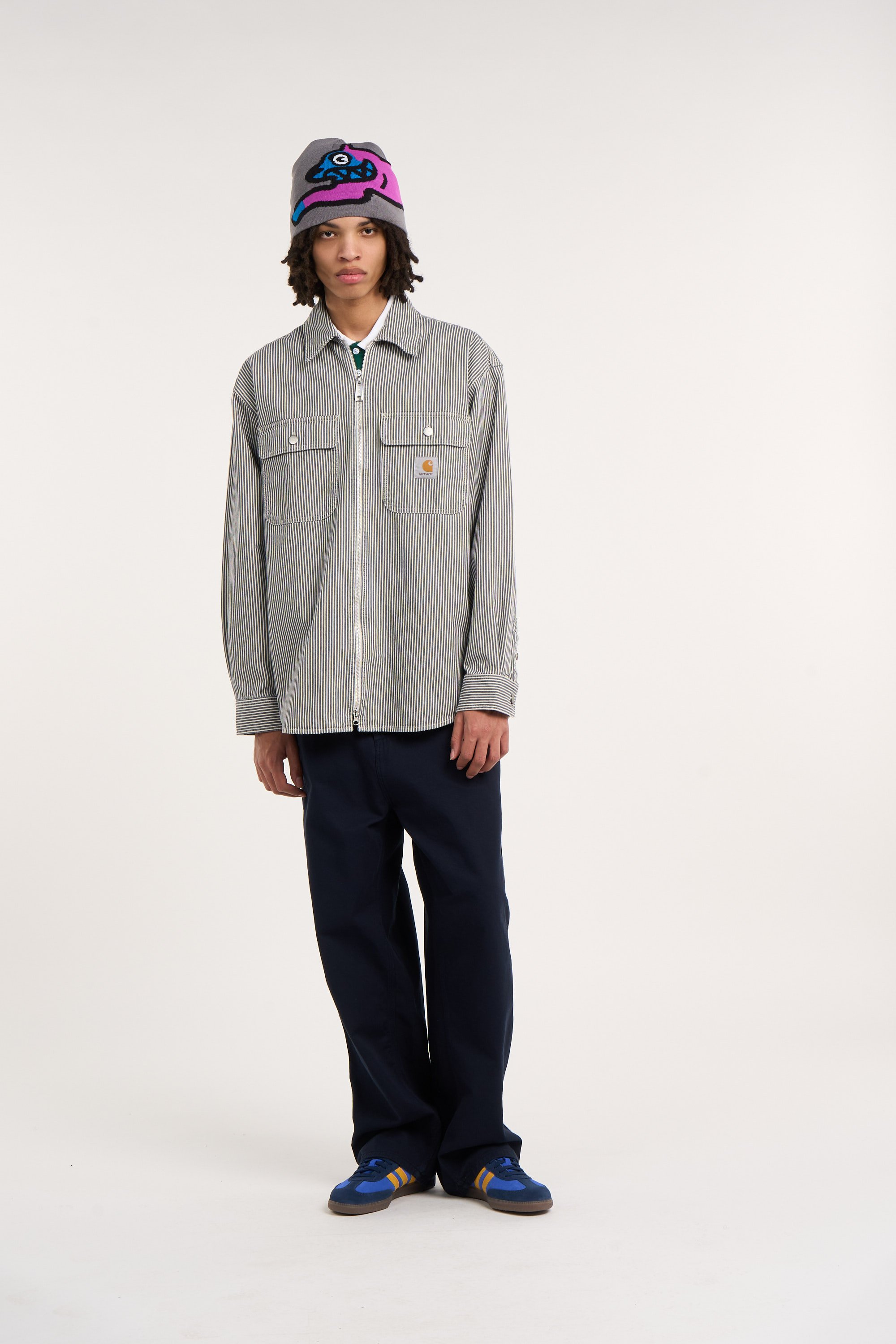 Surchemise mercer shirt jac CARHARTT WIP Gris