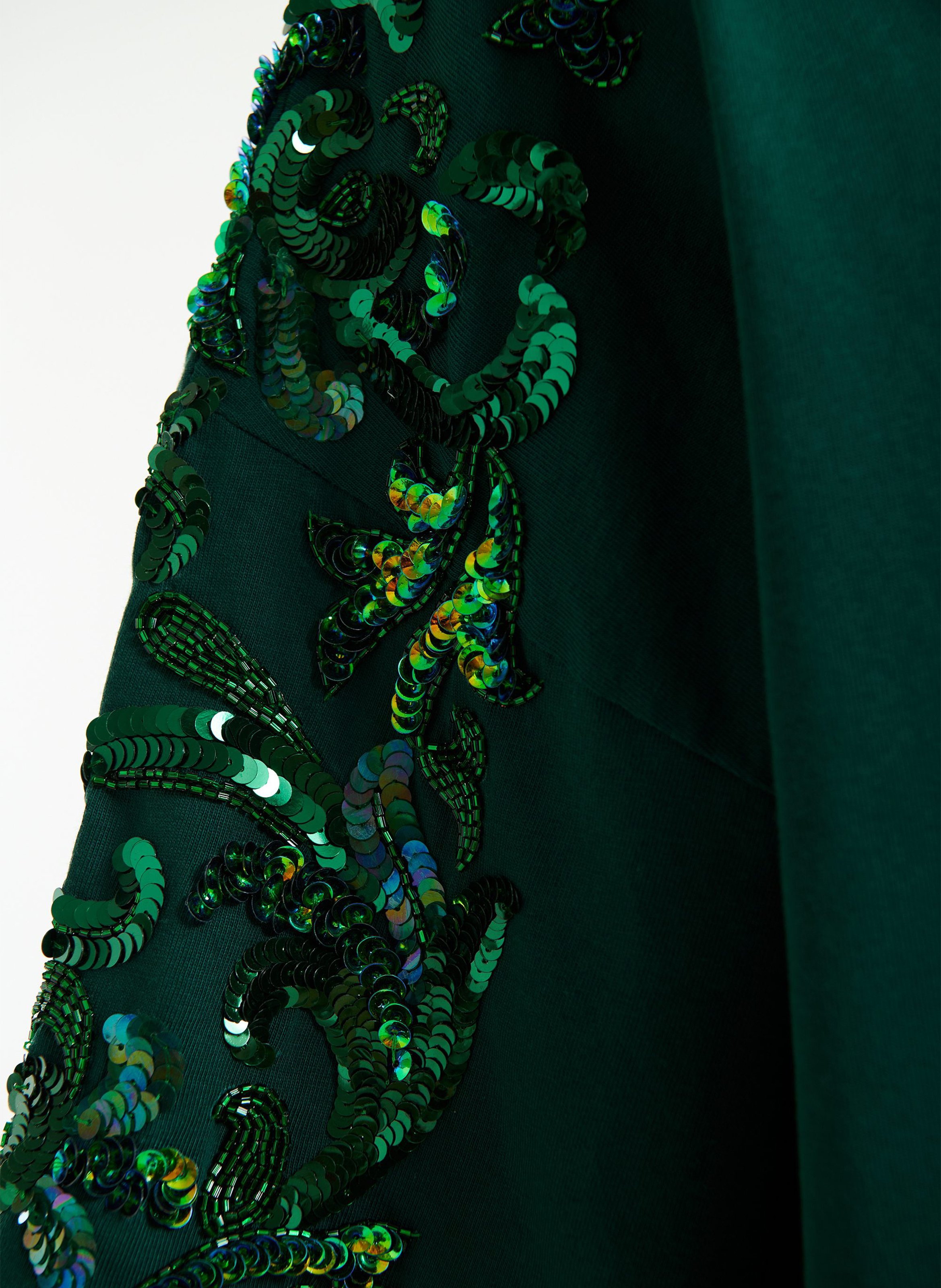 Tee-shirt oversize col rond kangoo ESSENTIEL ANTWERP Vert