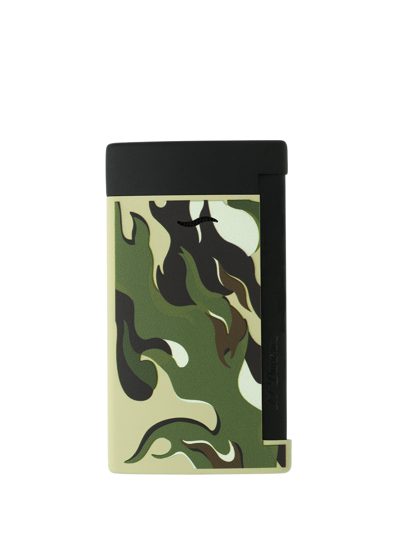 Matte Slim 7 Camo Lighter S.T. DUPONT Green