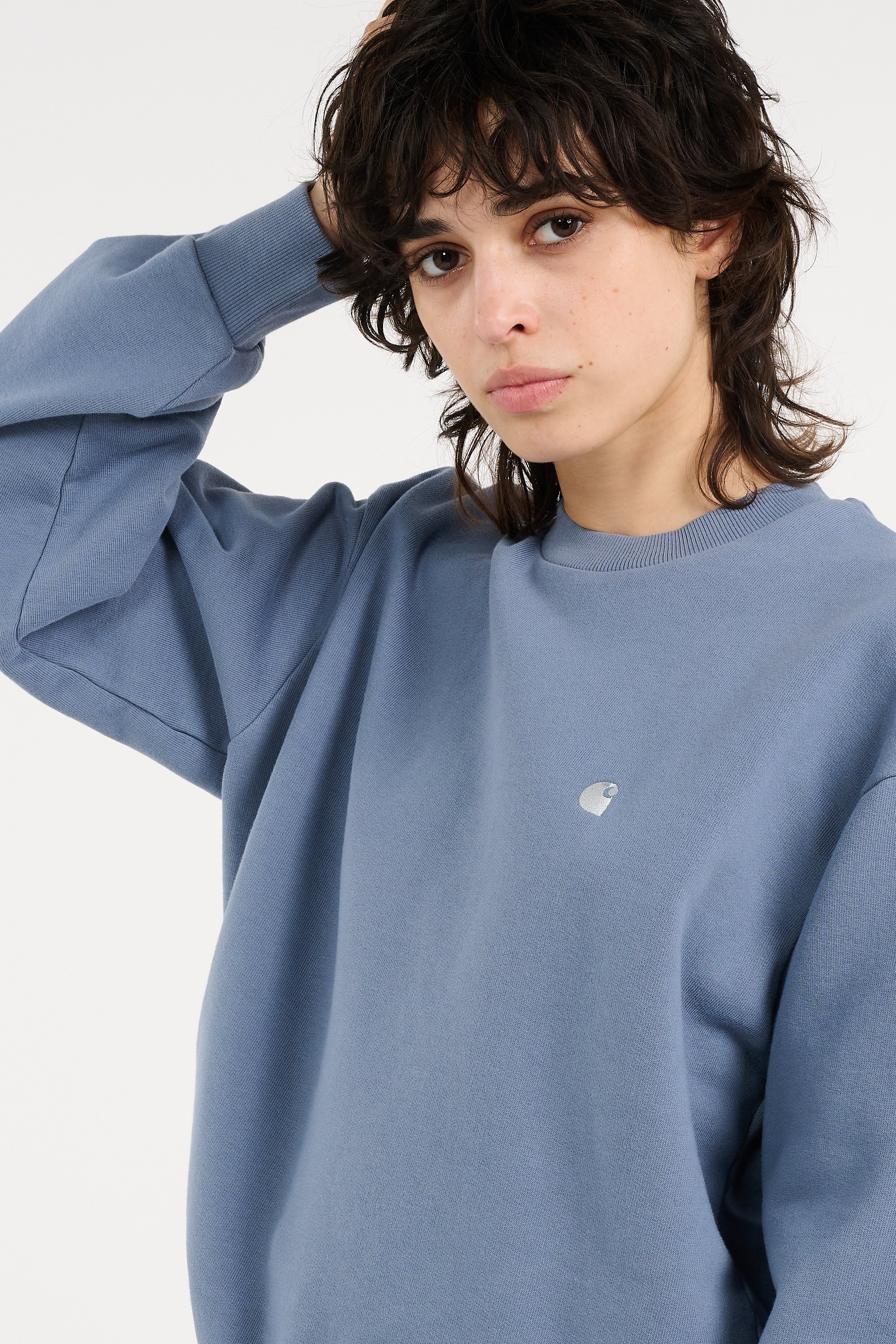Sweatshirt w' casey CARHARTT WIP Bleu
