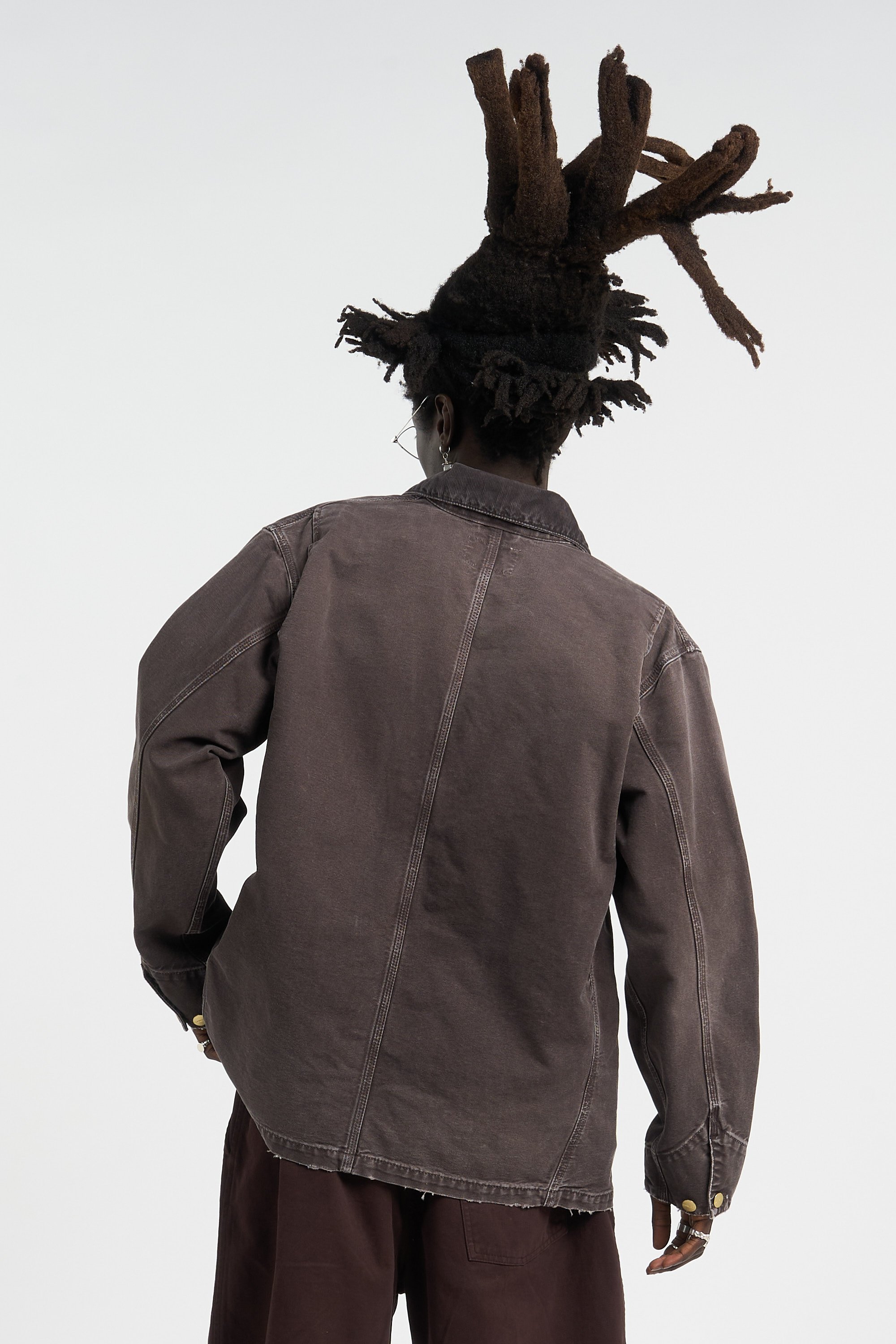 Veste og chore coat CARHARTT WIP Marron