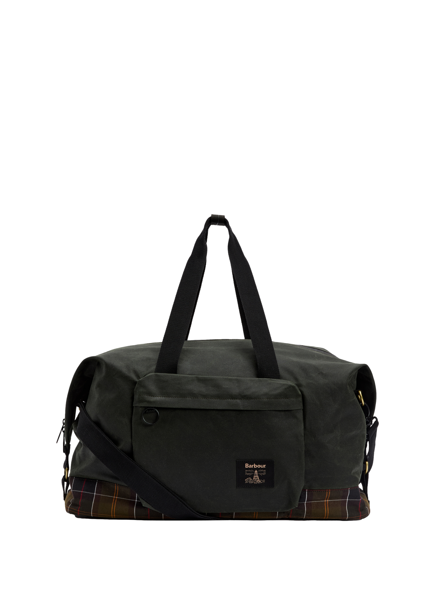 Wachsfeldtasche Field Holdall aus Baumwolle BARBOUR Grun