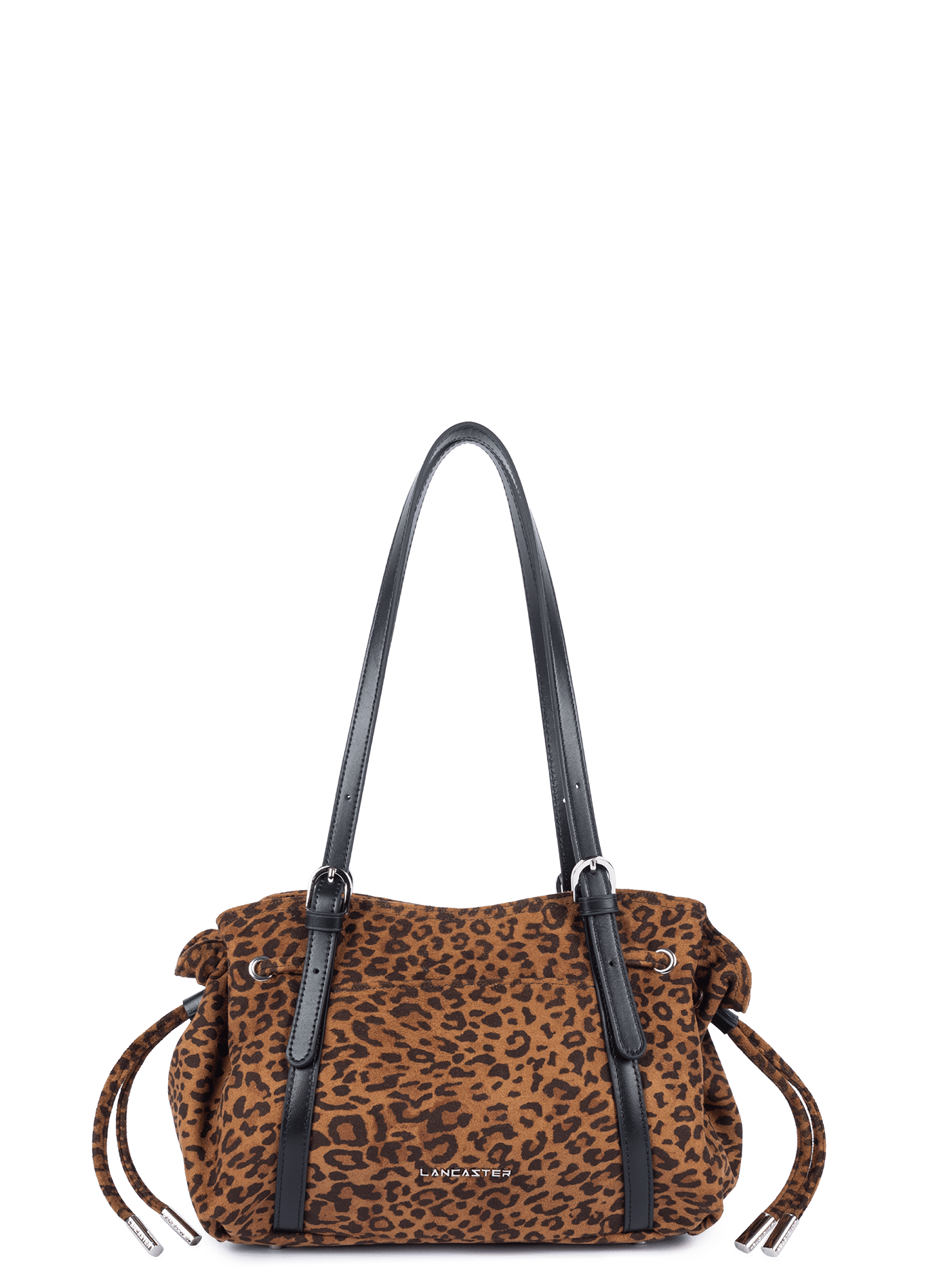 Sac cabas épaule - velvet emma  Camel léopard
