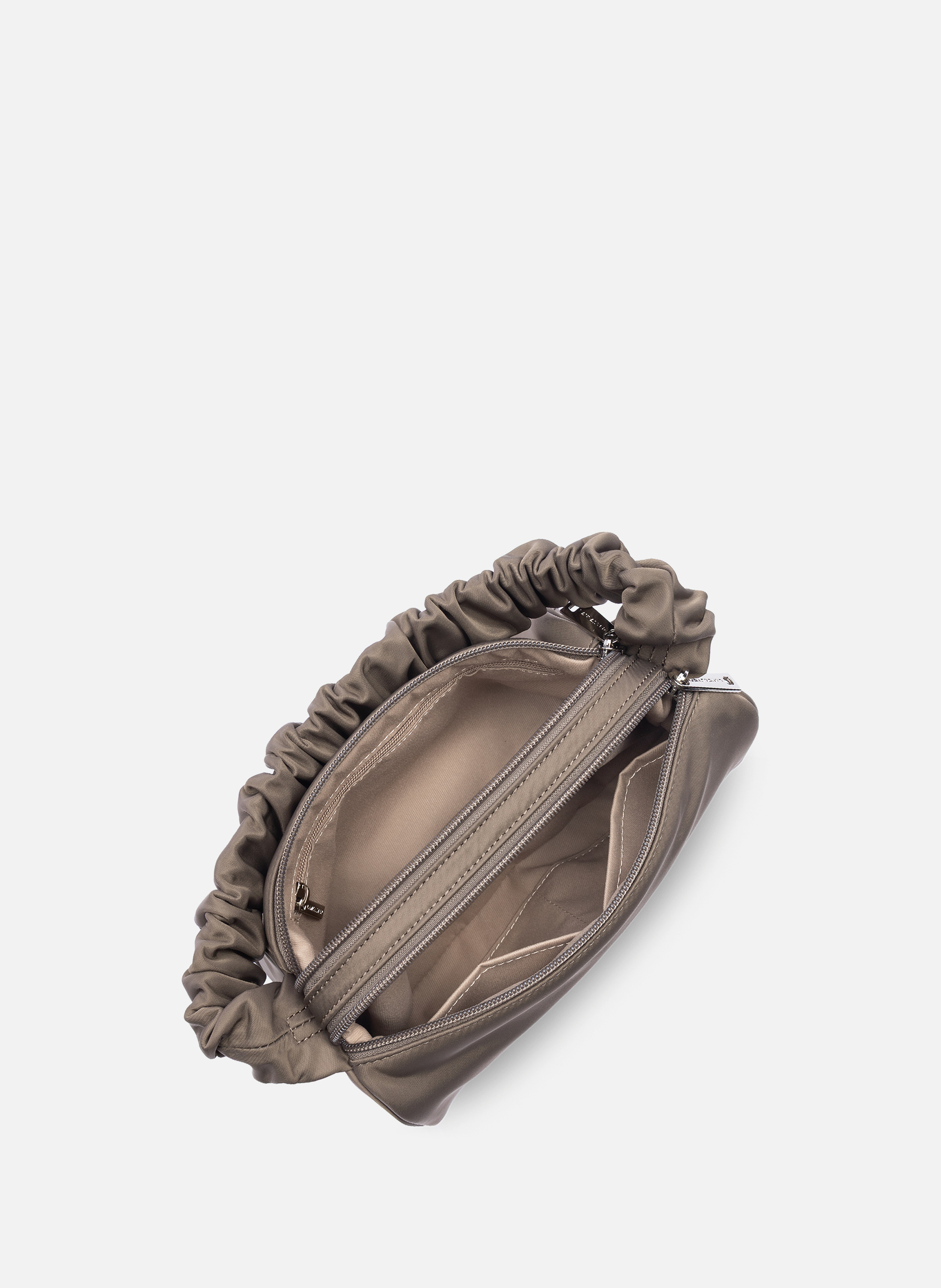 Rechthoekige tas - basic scrunchie LANCASTER Bruin