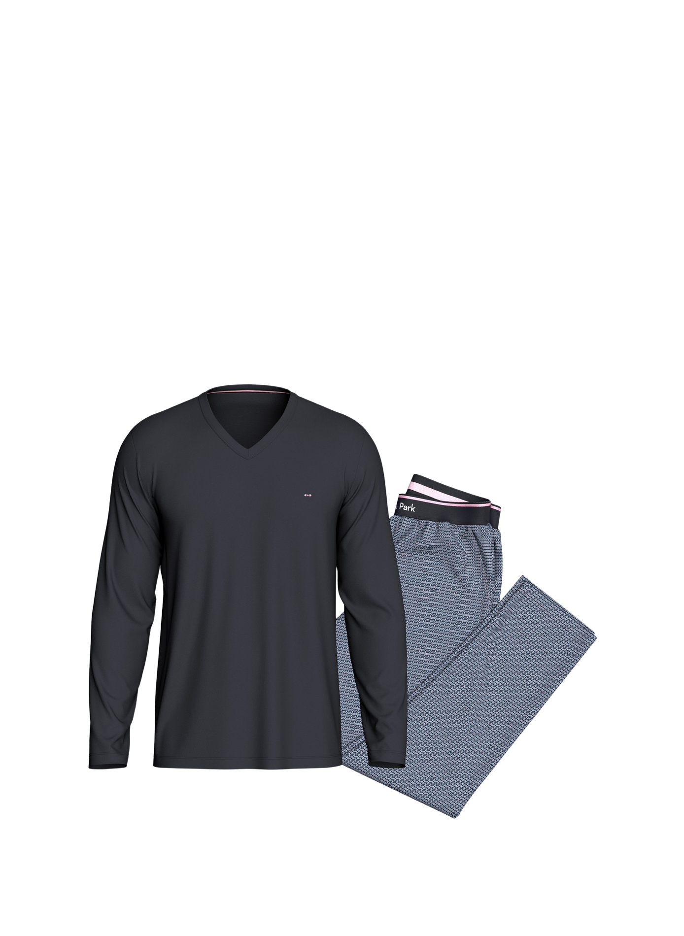 Pyjama en coton EDEN PARK Blauw