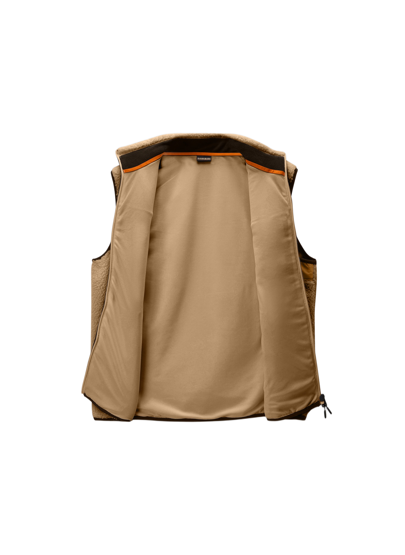 Zip-up sherpa vest NAPAPIJRI Multicolour