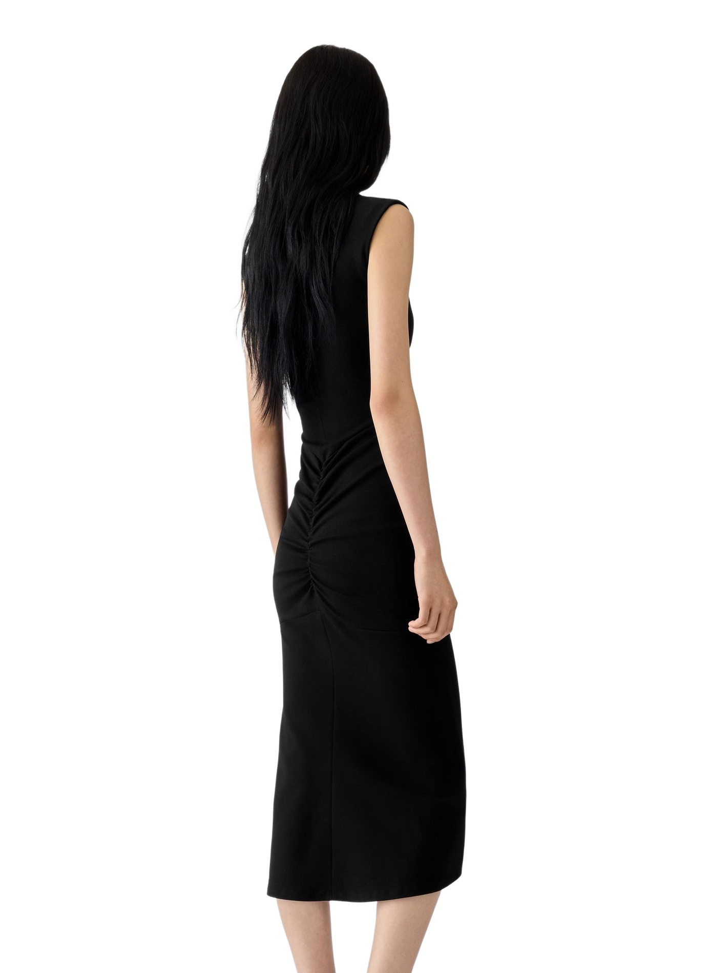 La robe Alba midi JACQUEMUS Black