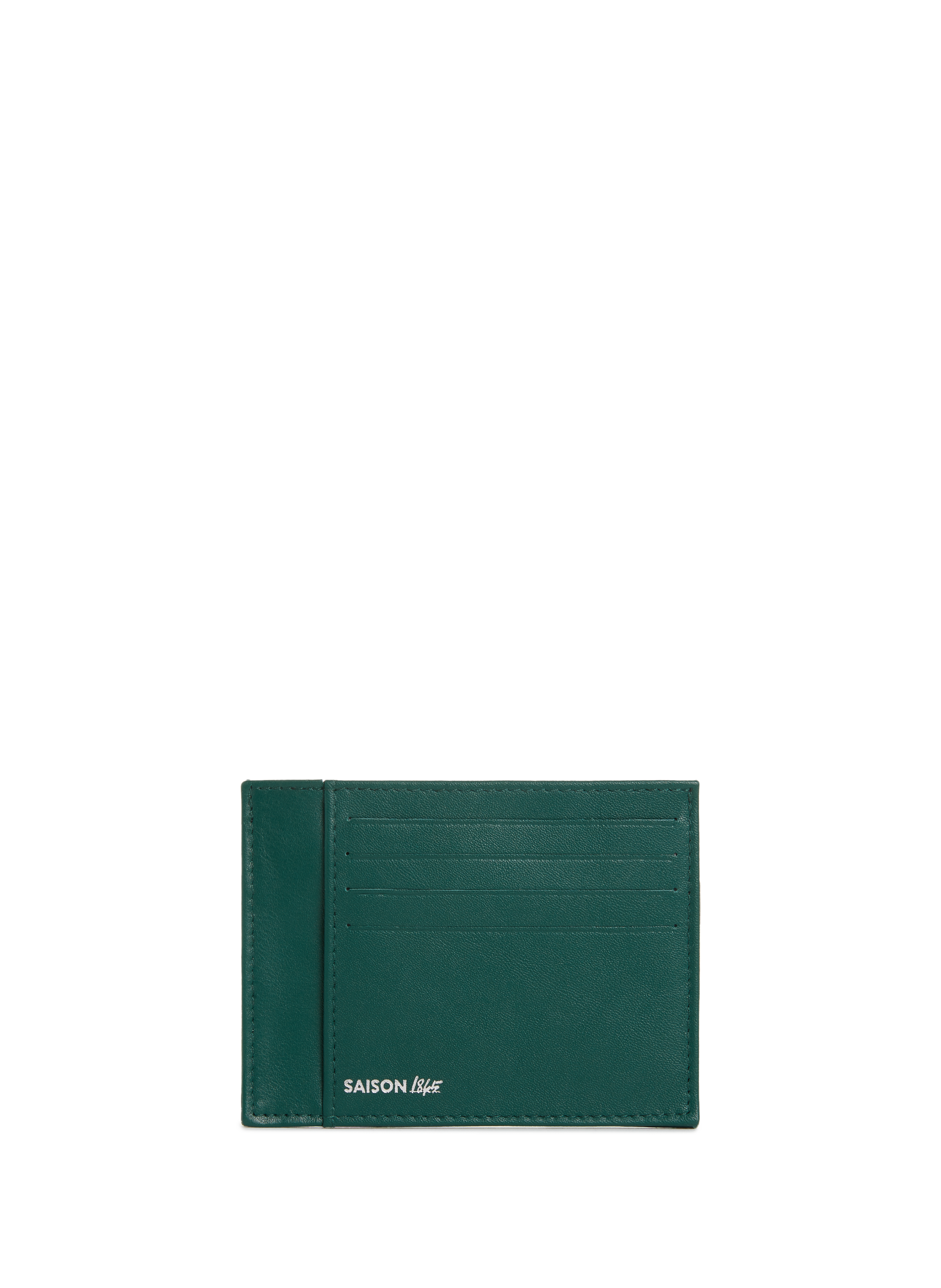 SAISON 1865 Leather card holder Green