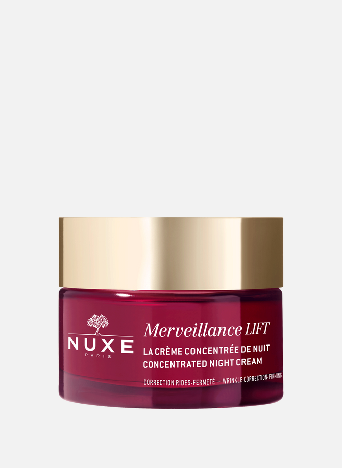 Concentrated Night Cream, anti-aging facial treatment, Merveillance Lift NUXE