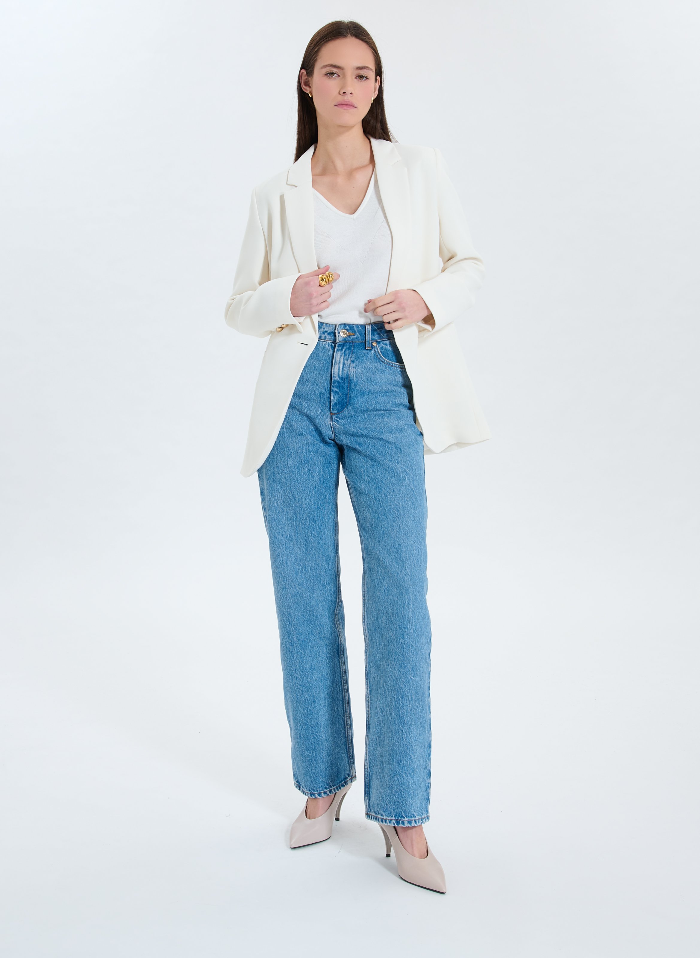 Jeans  pam ZAPA Bleu