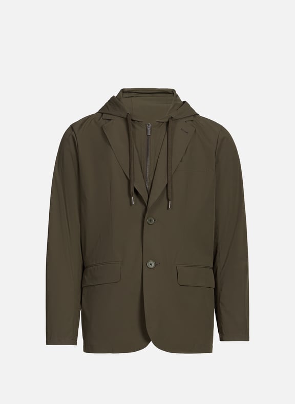 Blouson décontracté amovible Vert by ARMANI EXCHANGE ARMANI EXCHANGE Blouson décontracté amovible Vert