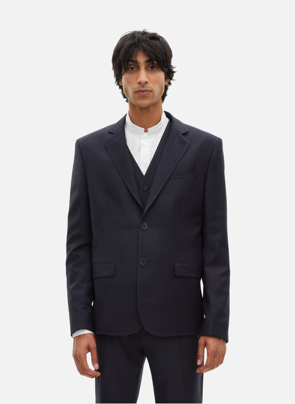 Veste de costume en laine Bleu by THE KOOPLES THE KOOPLES Veste de costume en laine Bleu