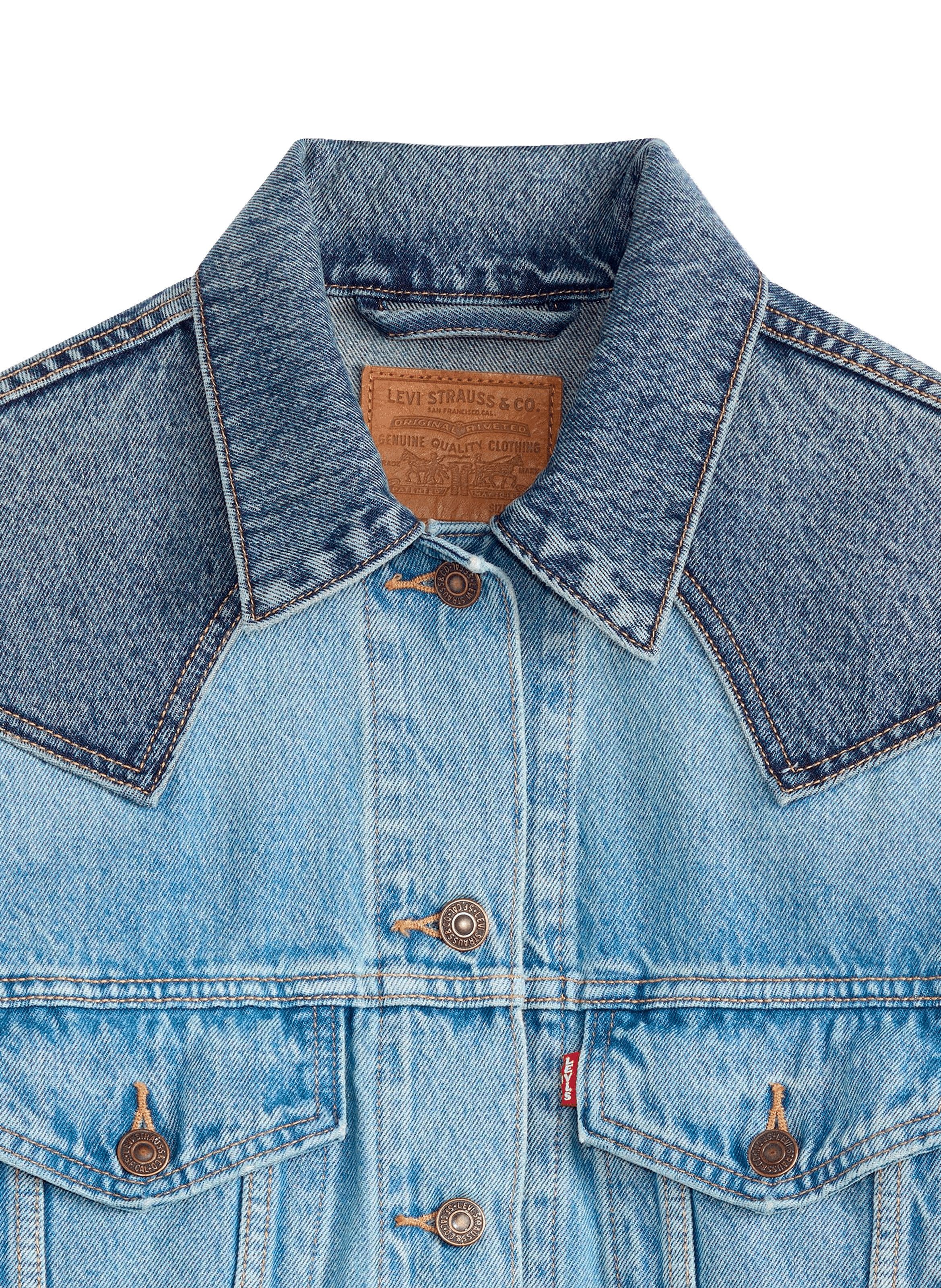 Chemise en jean LEVI'S Bleu