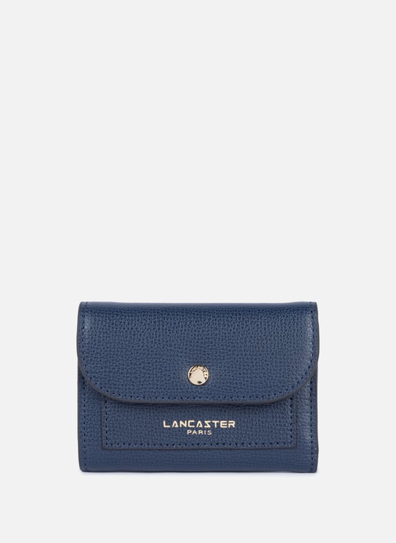Portefeuille - sierra pm Bleu by LANCASTER LANCASTER Portefeuille - sierra pm Bleu