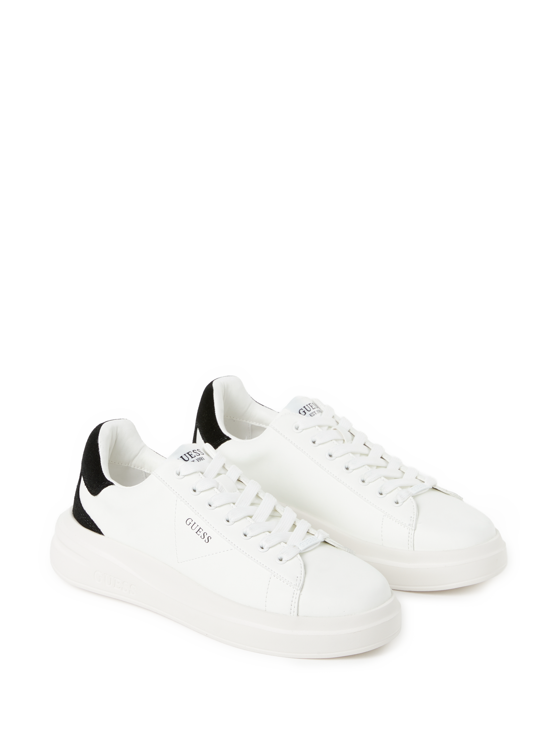Baskets en cuir GUESS Blanc