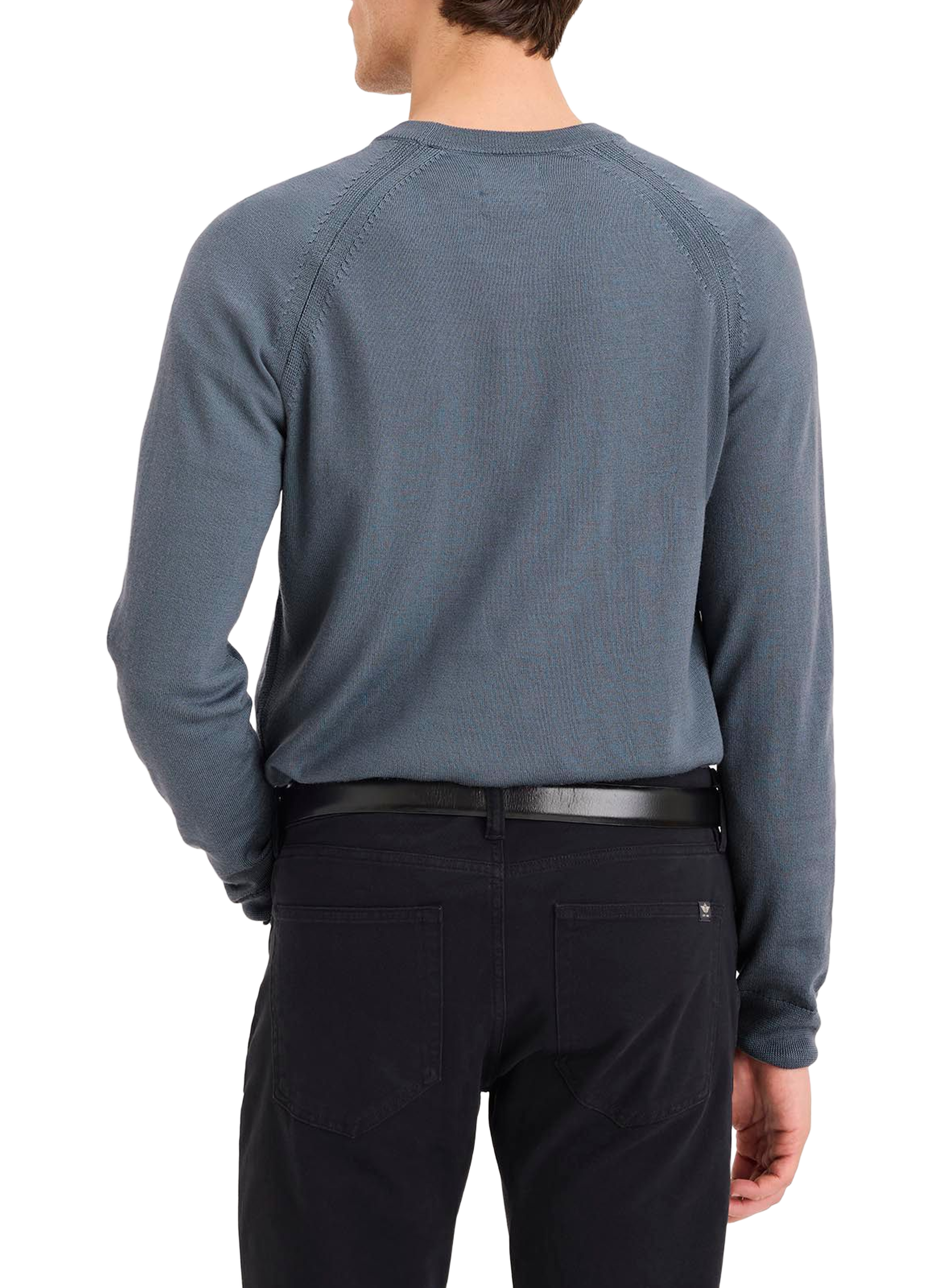 Straight cotton knit jumper DOCKERS Blue