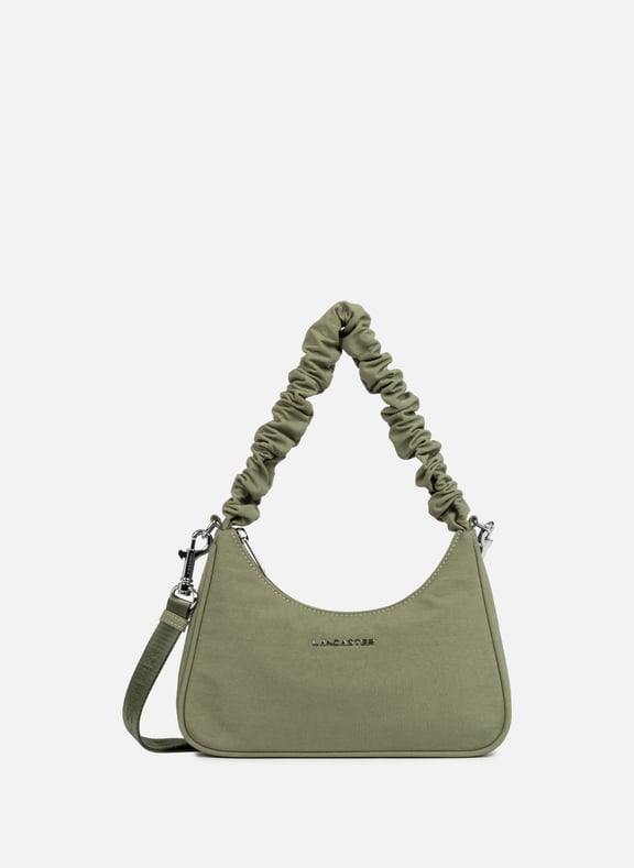 Petit sac besace - basic chouchou Vert by LANCASTER LANCASTER Petit sac besace - basic chouchou Vert