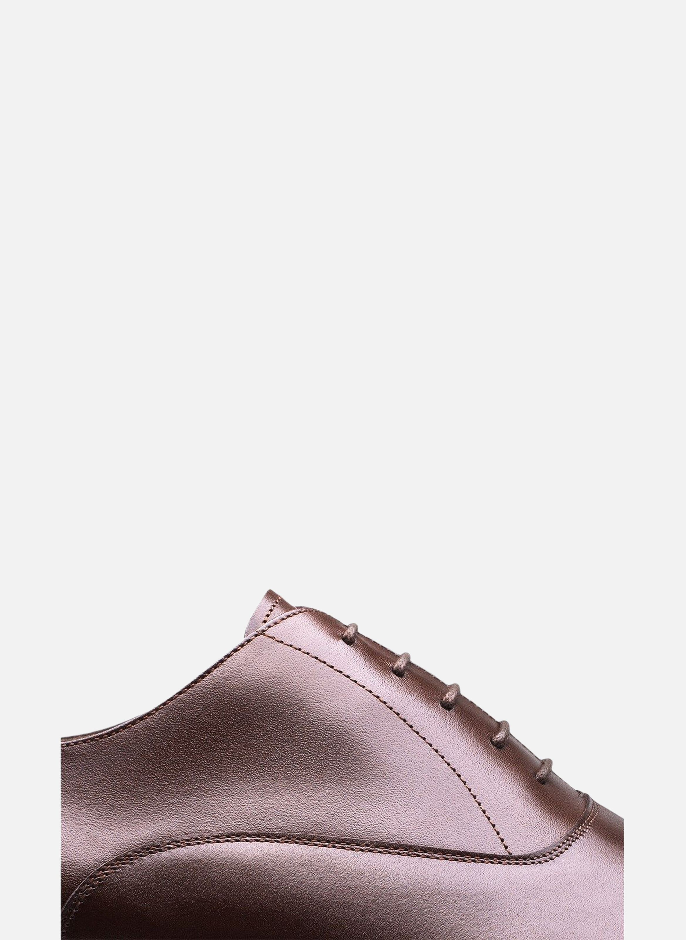Richelieu cuir oxford FINSBURY Marron