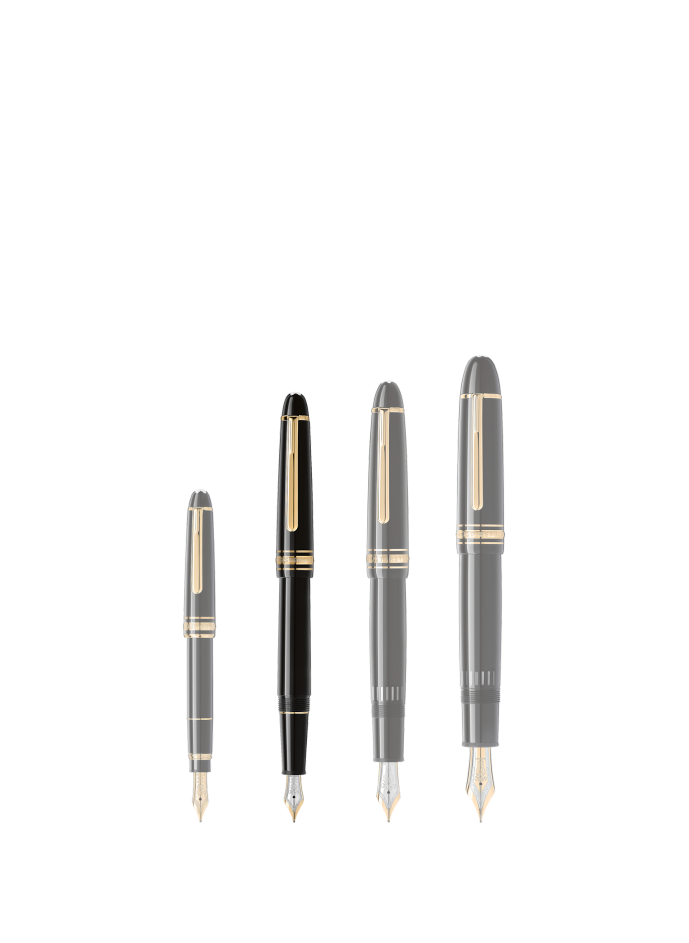 Resin fountain pen MONTBLANC Black