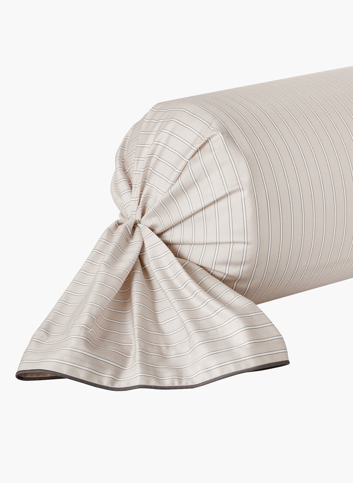 Taie de traversin journey ANNE DE SOLENE Beige