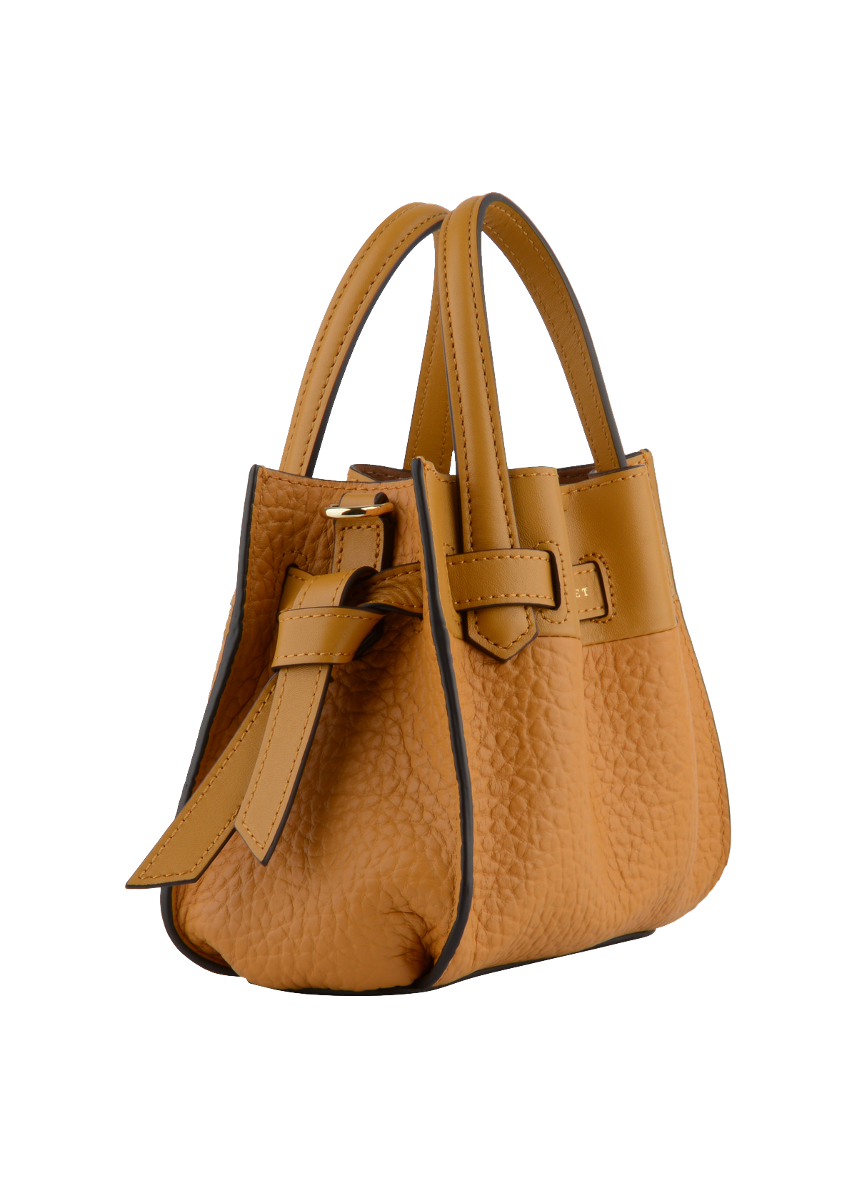 Blossom | Sac à main Nano en cuir de vachette POURCHET Jaune