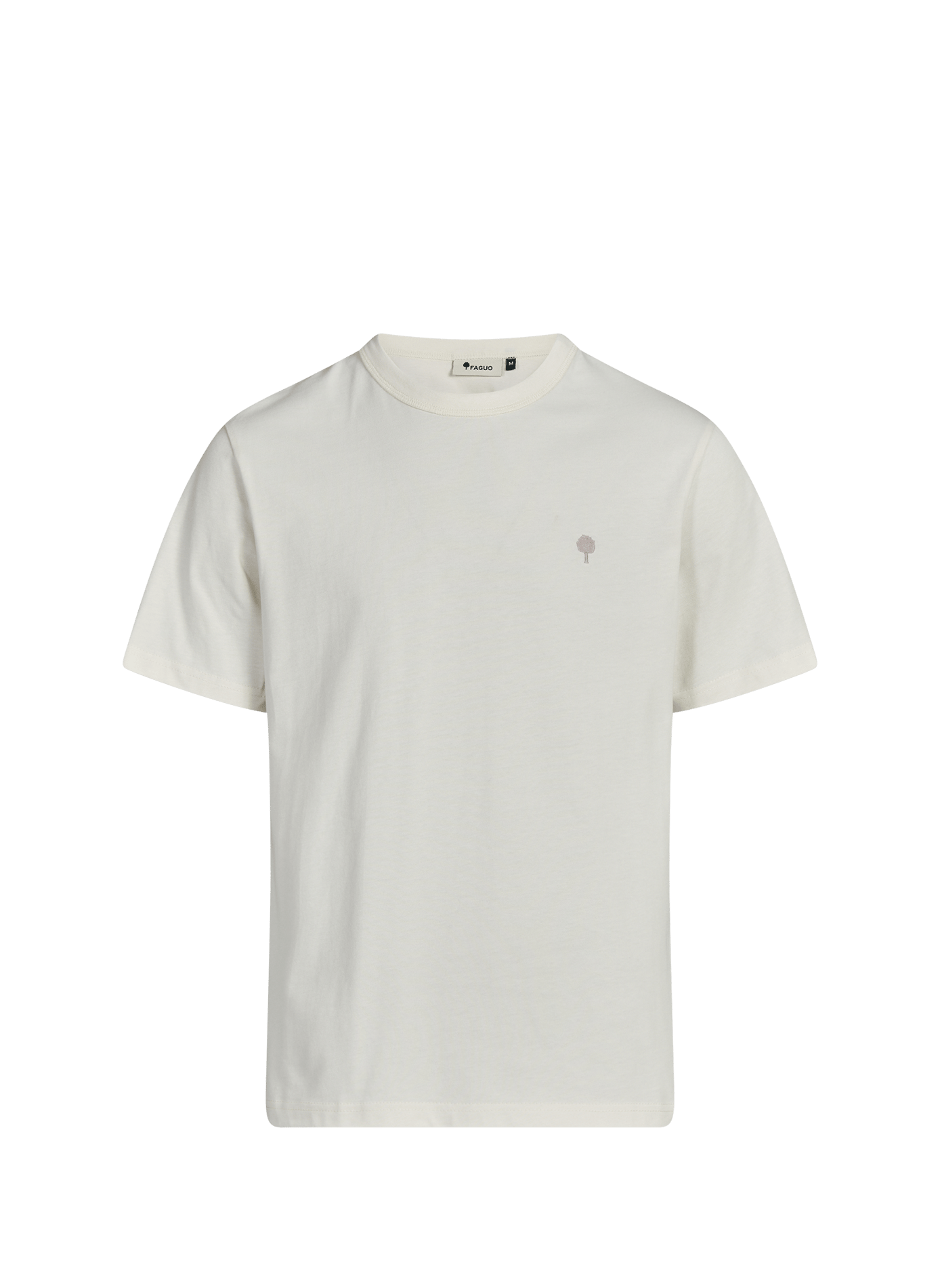 Massoury blended cotton t-shirt FAGUO Beige