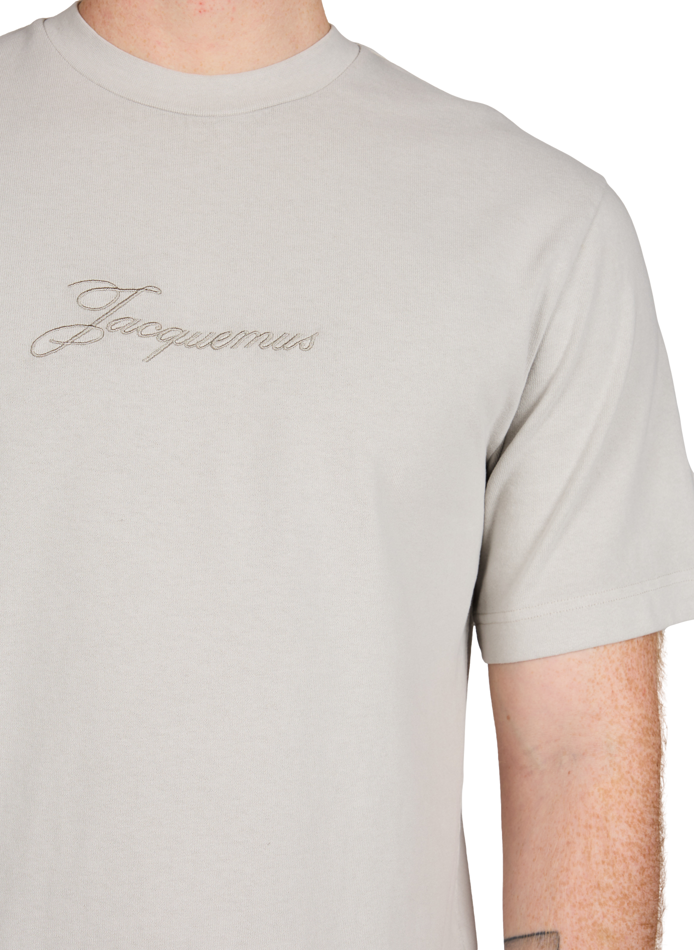 T-shirt en coton Beige