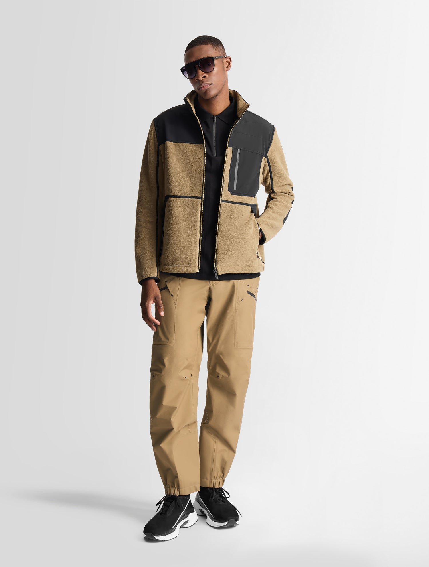 Polaire ofrost col montant coupe regular FUSALP Beige