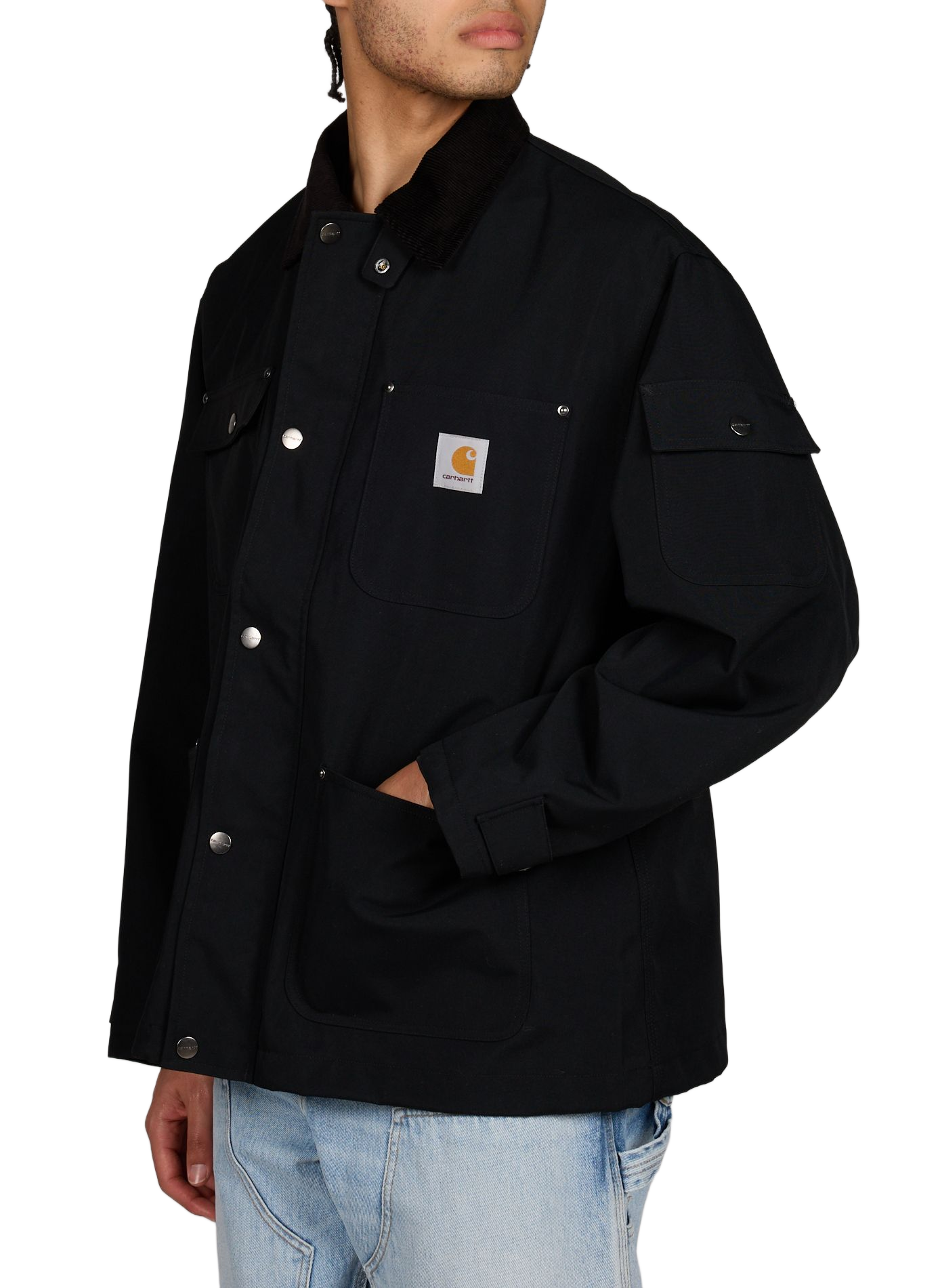 Veste droite Clapton CARHARTT WIP Noir