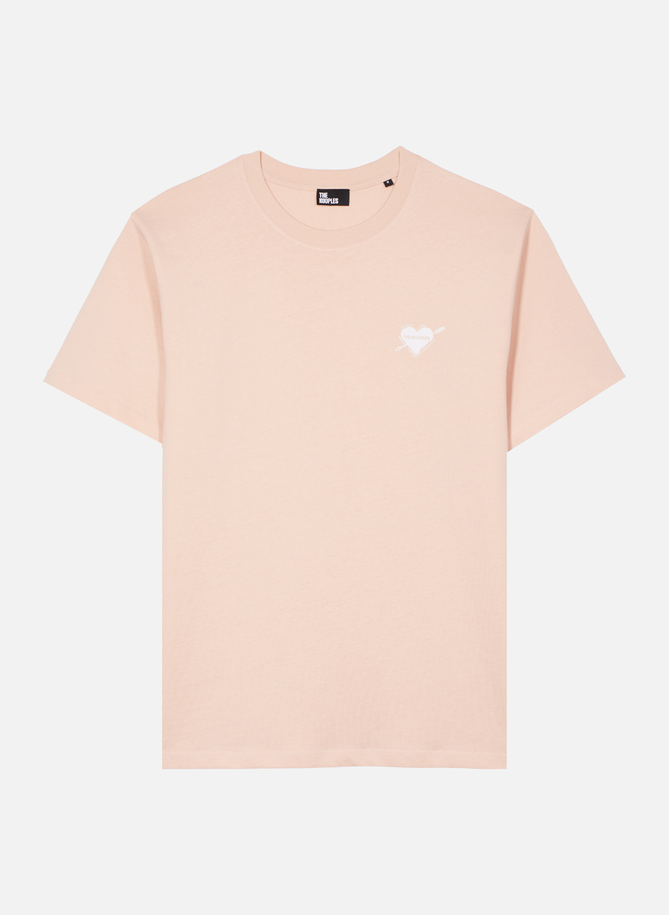 T-shirt avec flocage coeur THE KOOPLES Rose