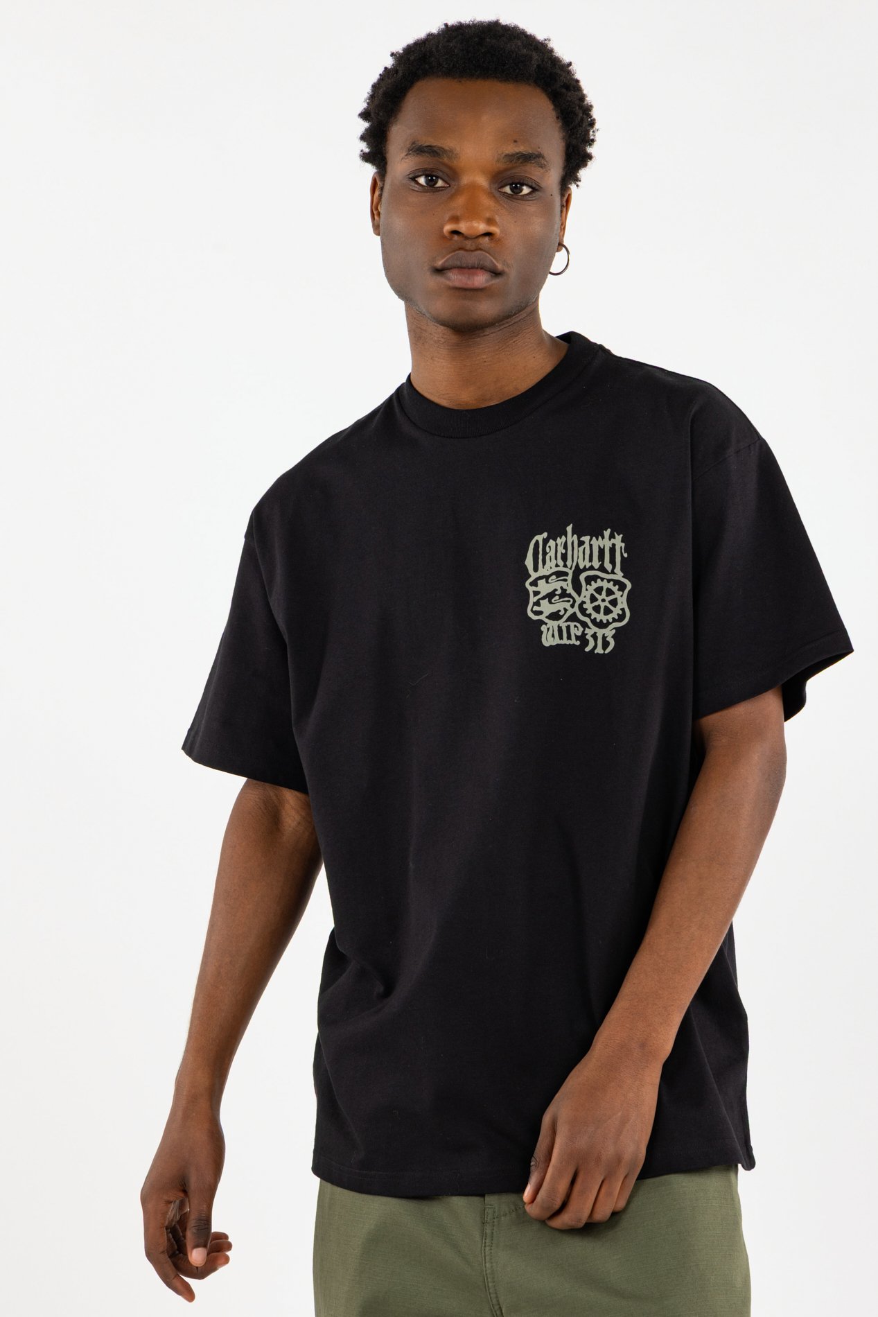 T-shirt s/s commuting tales t-shirt CARHARTT WIP Noir