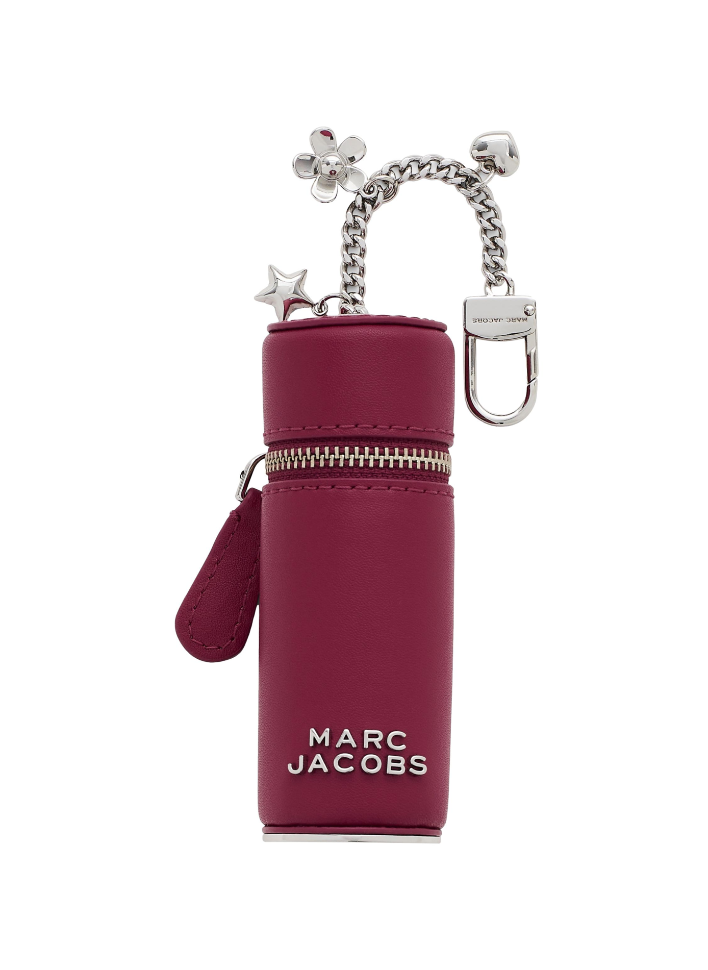 Bijou de sac The Everyday Lipstick Case en cuir MARC JACOBS Rose