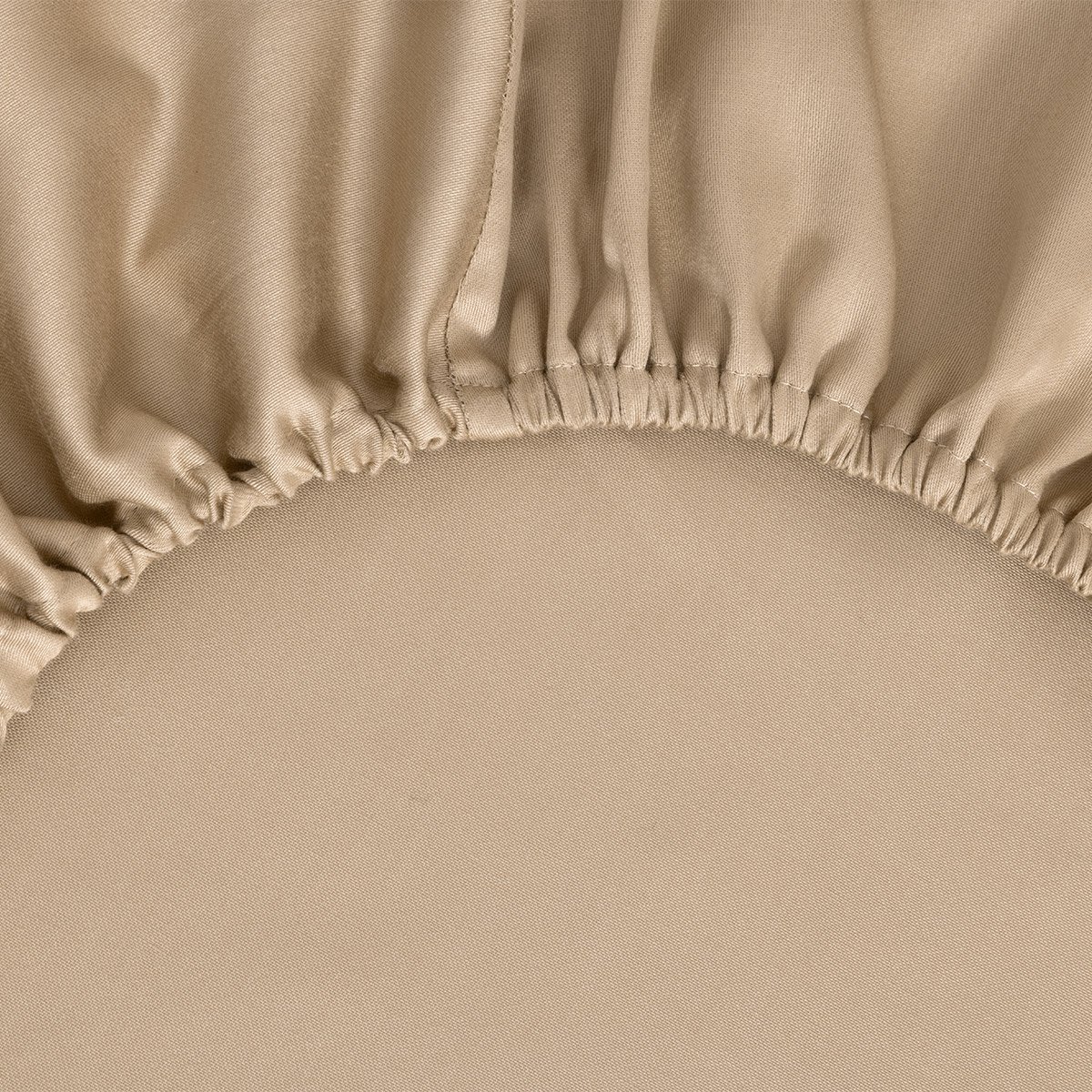 Drap housse en satin de coton, b linea BOSS HOME Beige