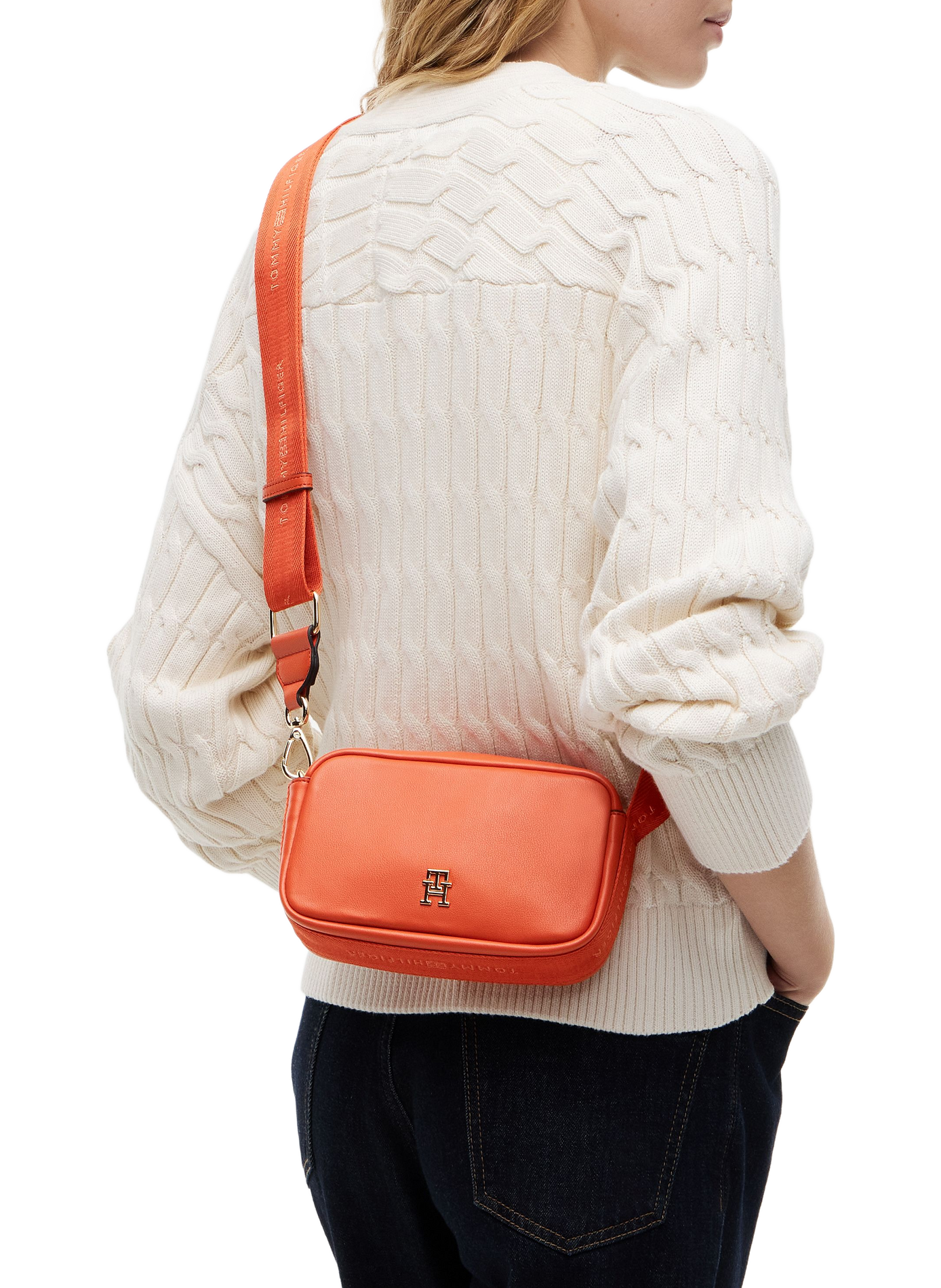 Shoulder bag TOMMY HILFIGER Orange