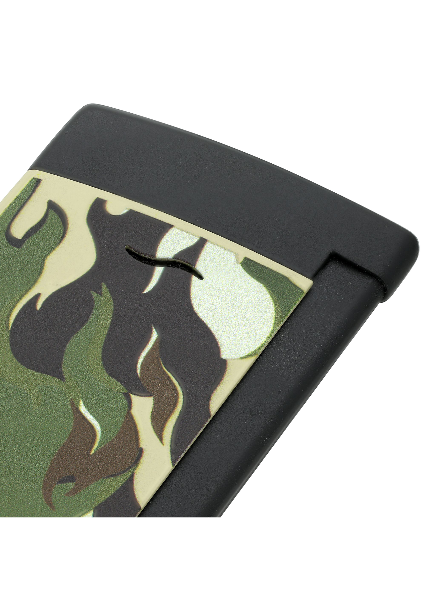 Matte Slim 7 Camo Lighter S.T. DUPONT Green