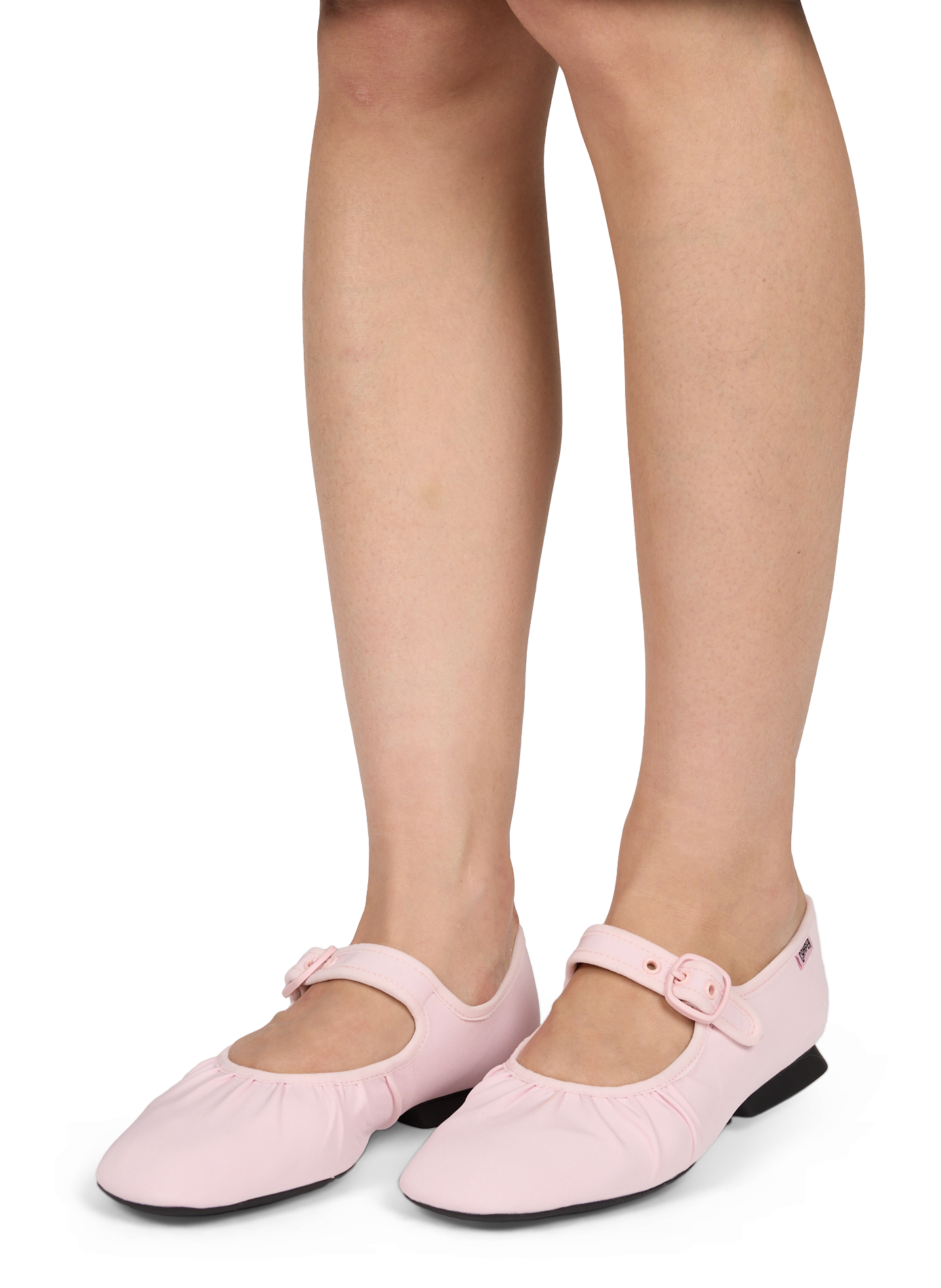Ballet flats with ankle strap CAMPER Pink