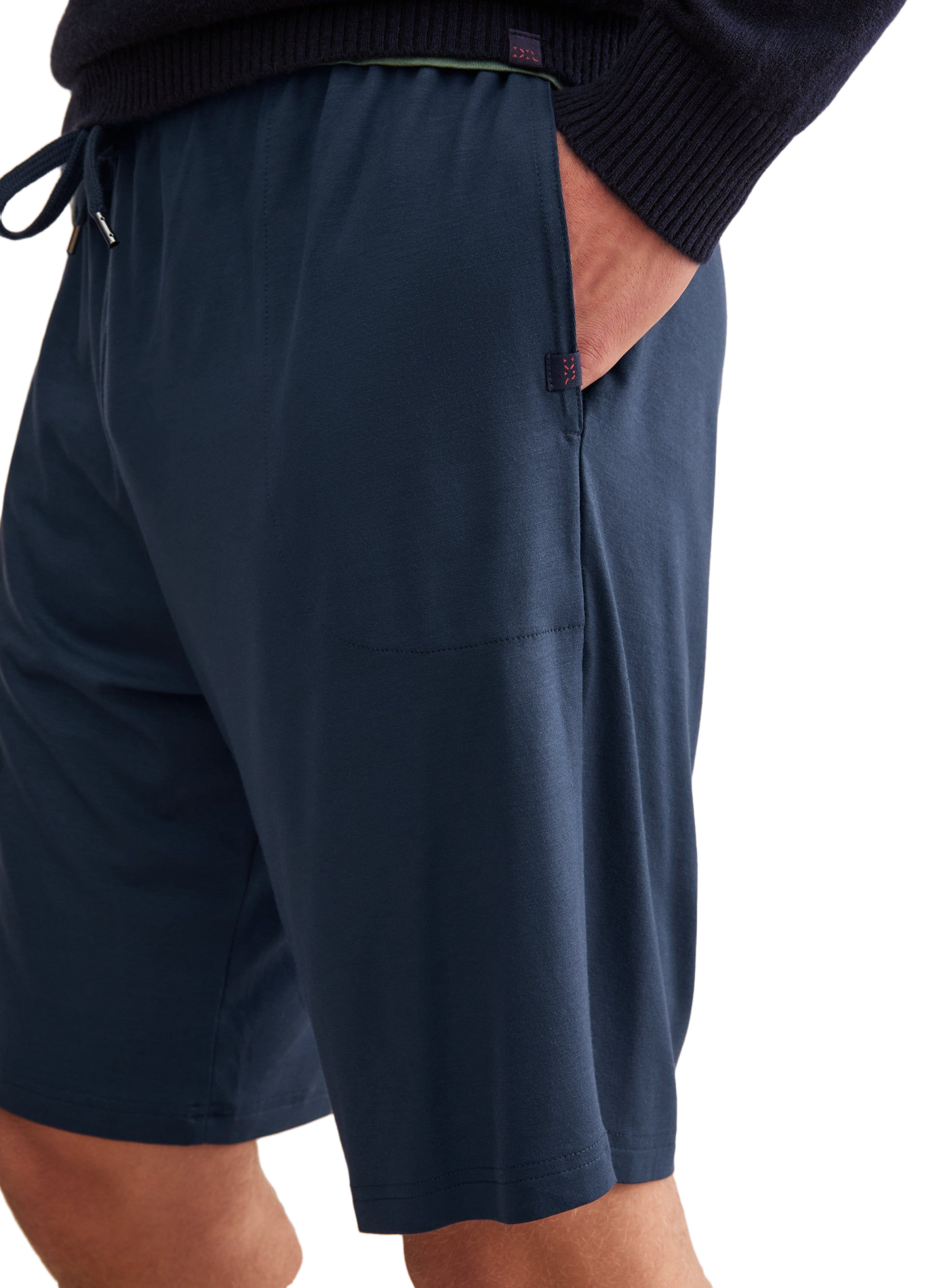 Gerade geschnittene Bermuda Shorts DEREK ROSE Blau