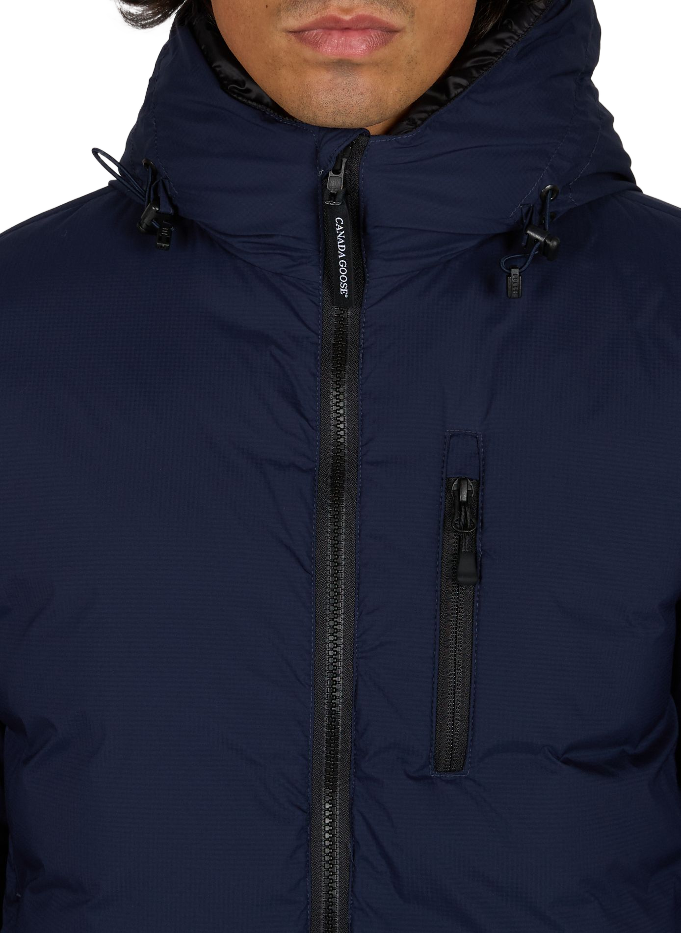 Winterjas met capuchon CANADA GOOSE Blauw