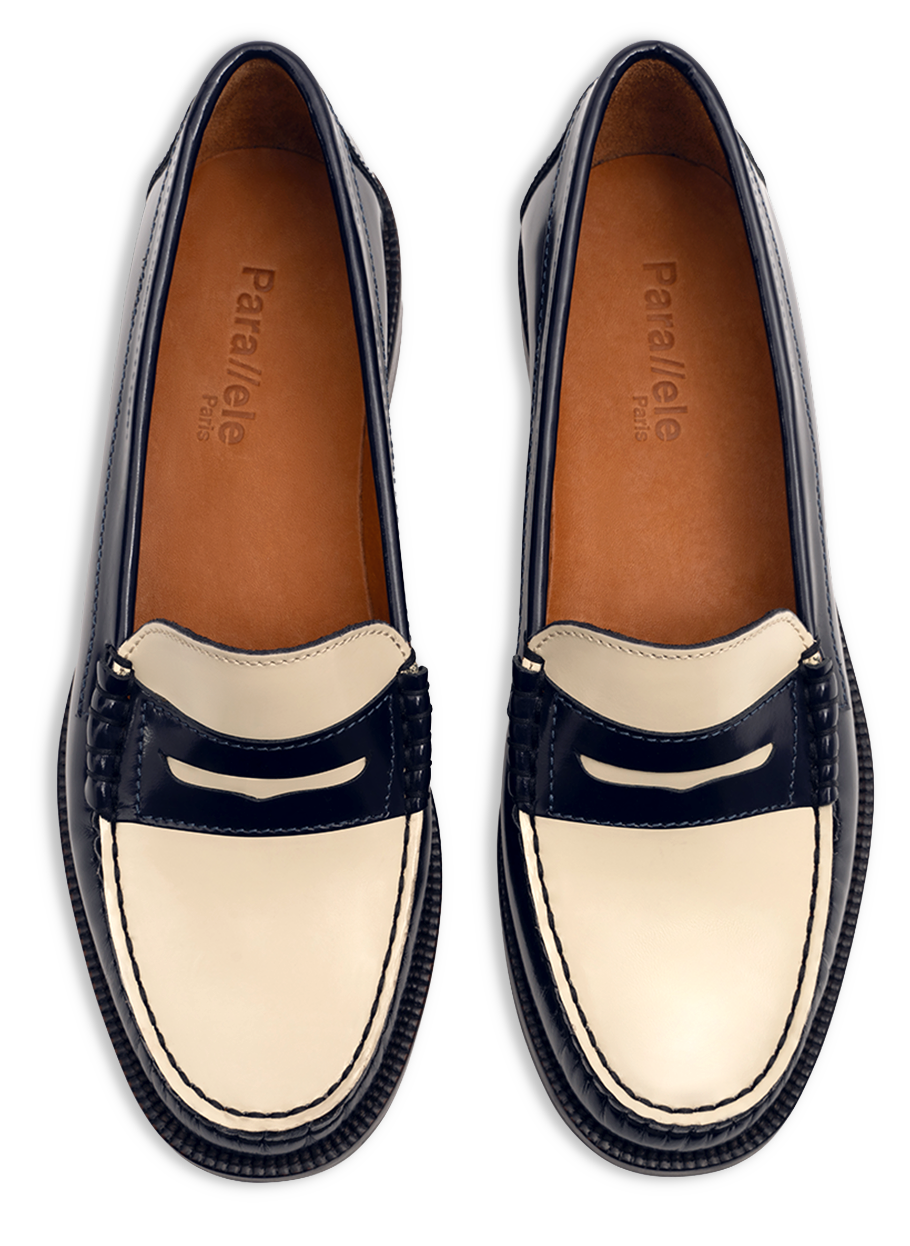 Mocassins stanford en PARALLELE Bleu