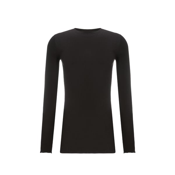 Top en coton côtelé